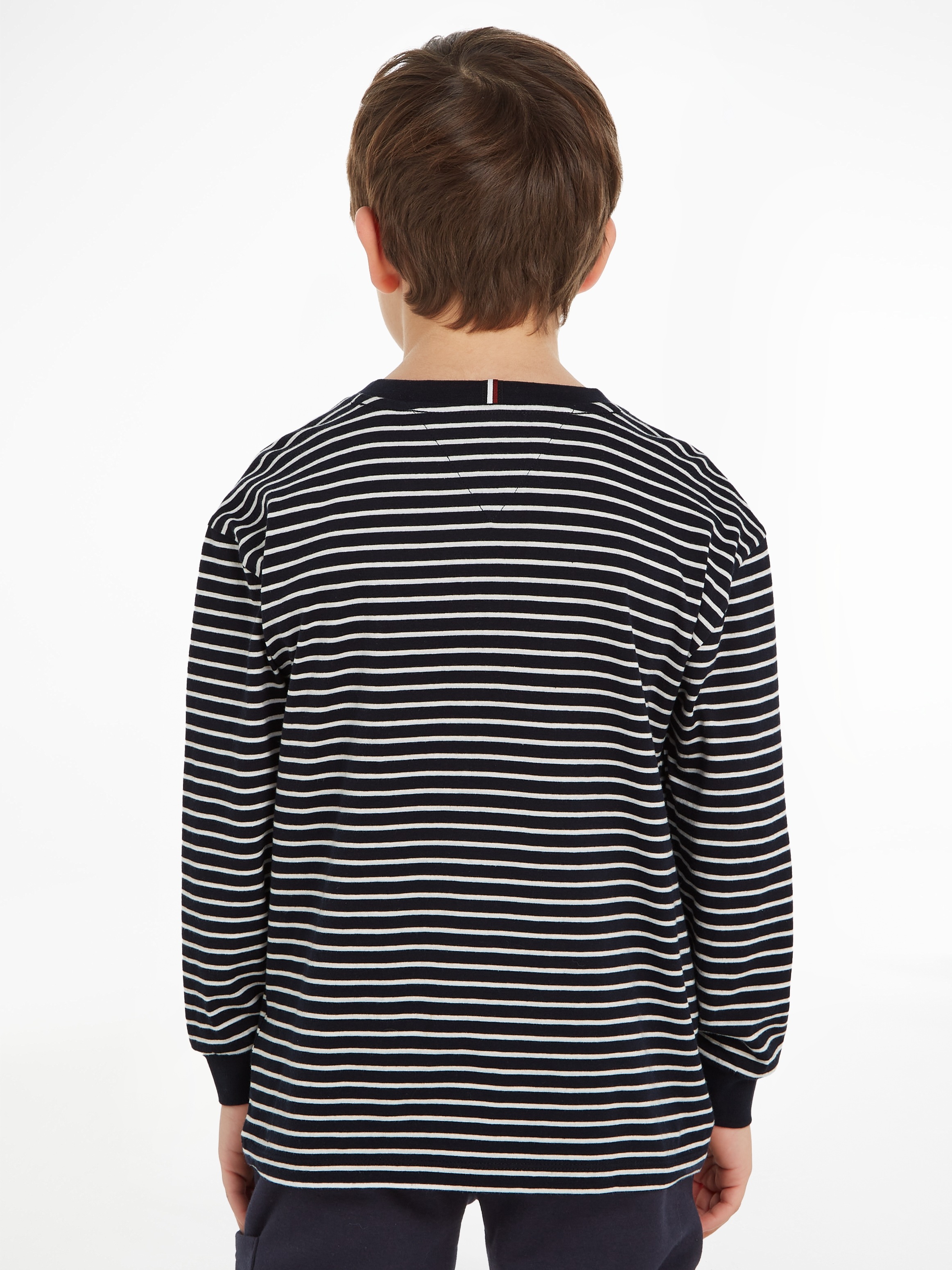 Tommy Hilfiger Langarmshirt »ESSENTIAL STRIPES TEE L/S«