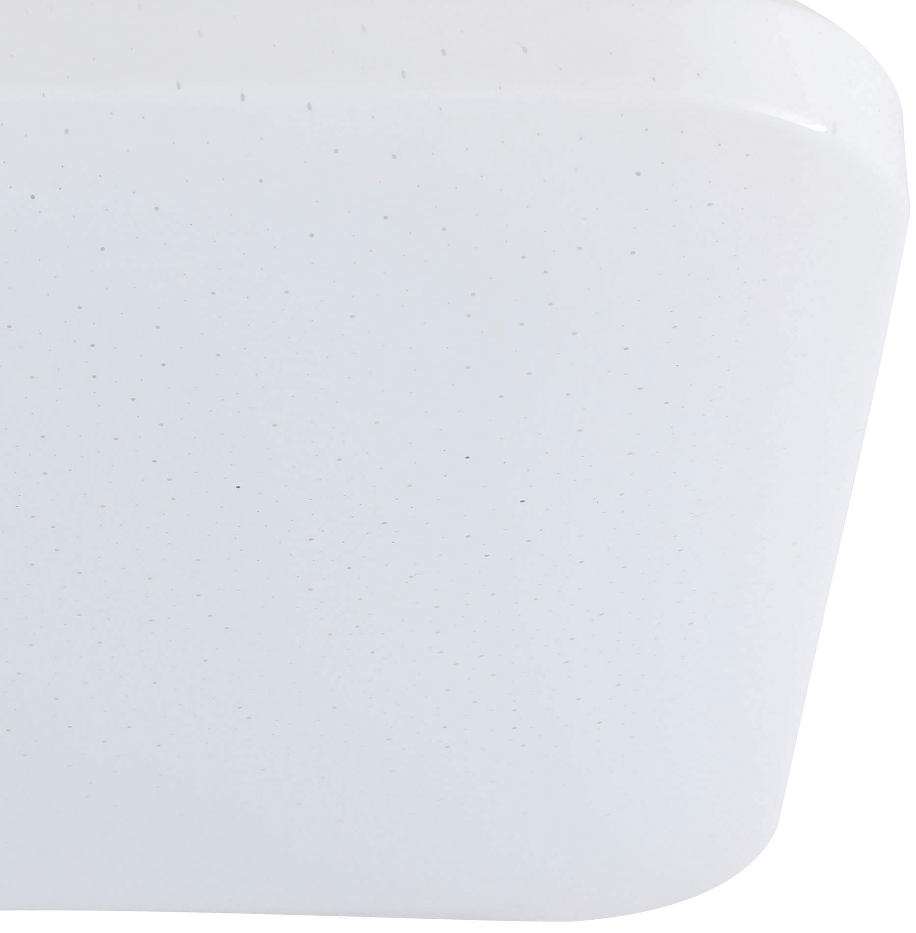 EGLO Deckenleuchte »FRANIA-S« LED-Modul 1 Stk. Neutralweiß Sternenhimmel Deckenleuchte, Kristall-Effekt, neutralweiß, IP44, 33 cm