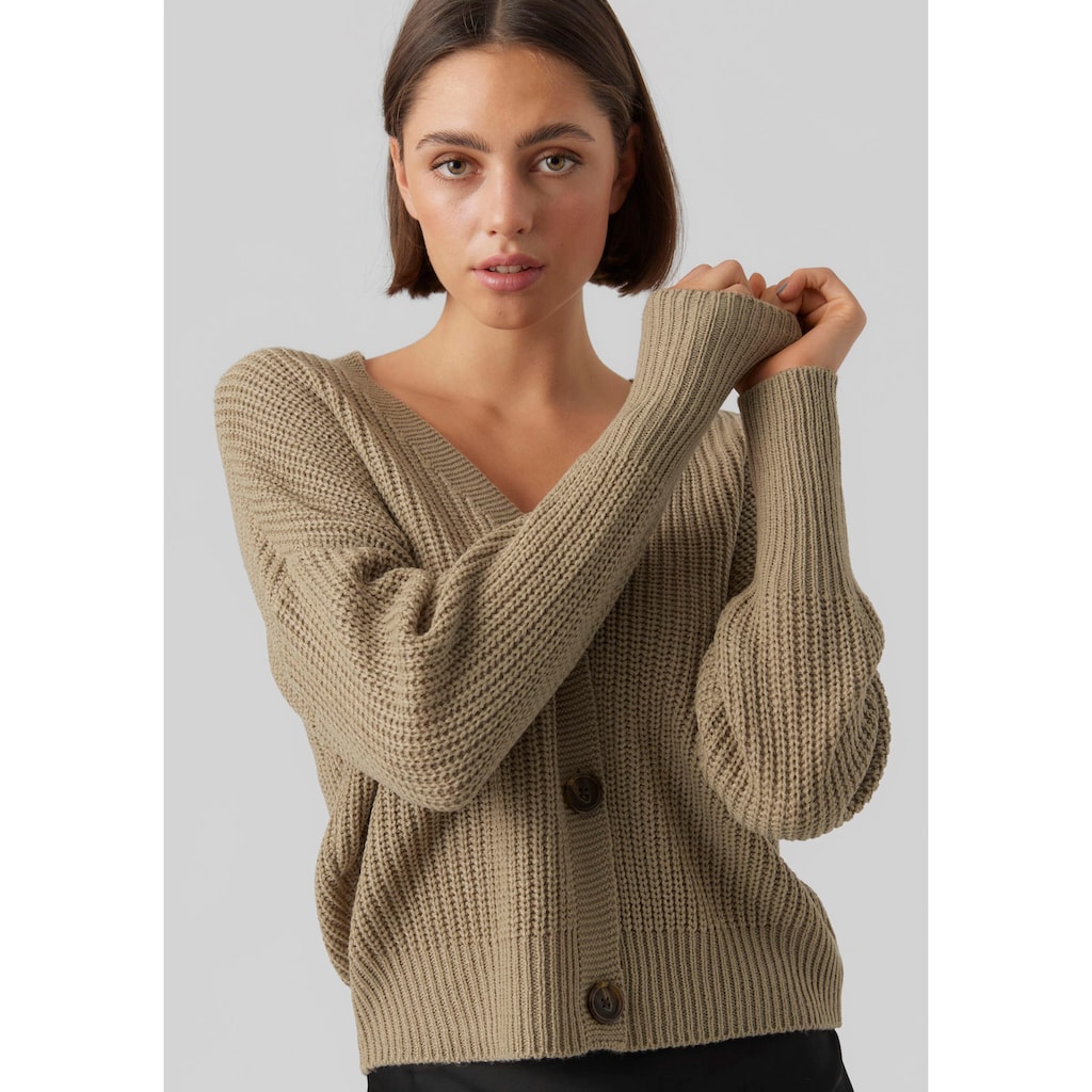 Vero Moda Cardigan »VMLEA LS V-NECK CUFF CARDIGAN NOOS«