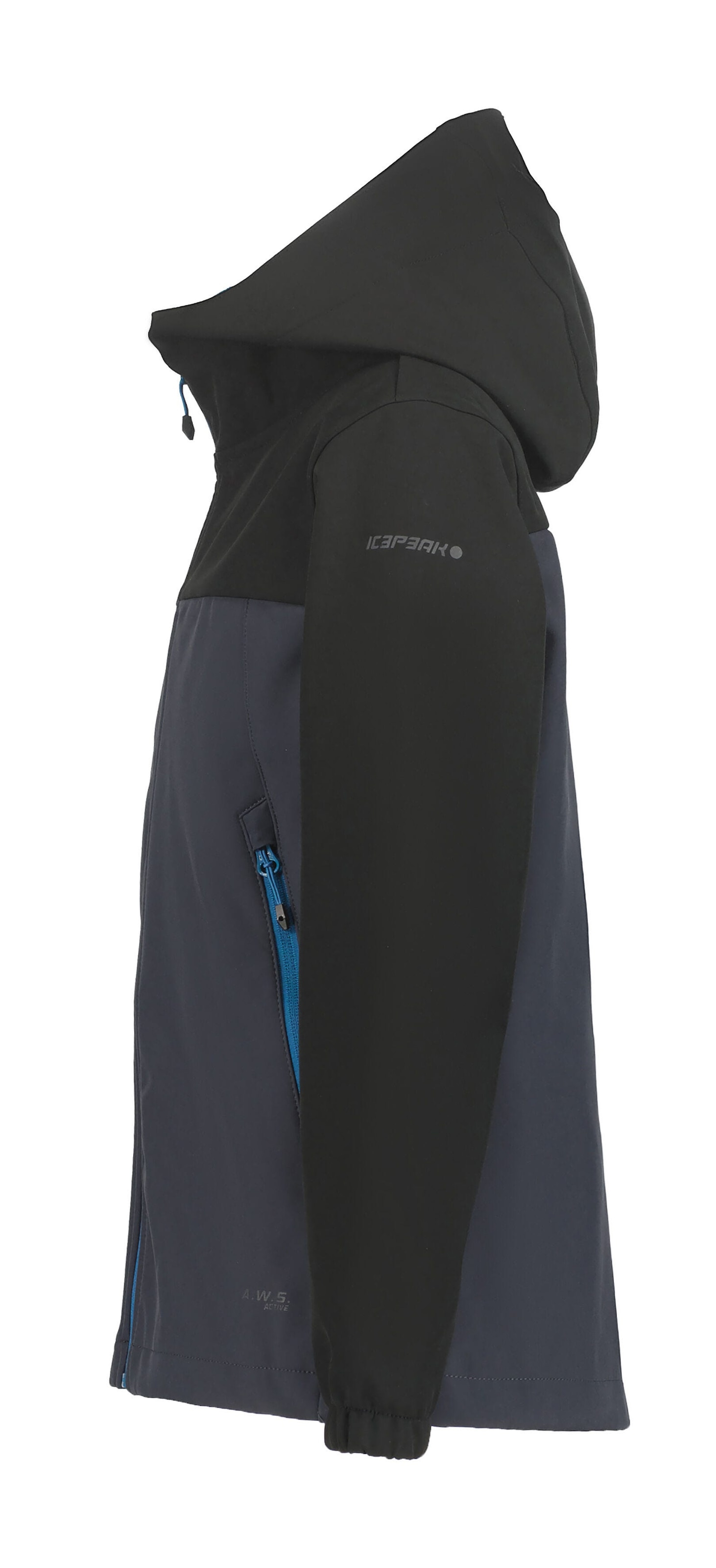 Icepeak Softshelljacke »ICEPEAK KONAN JR« mit Kapuze Reißverschlusstaschen, atmungsaktiv, winddicht, wasserabweisend
