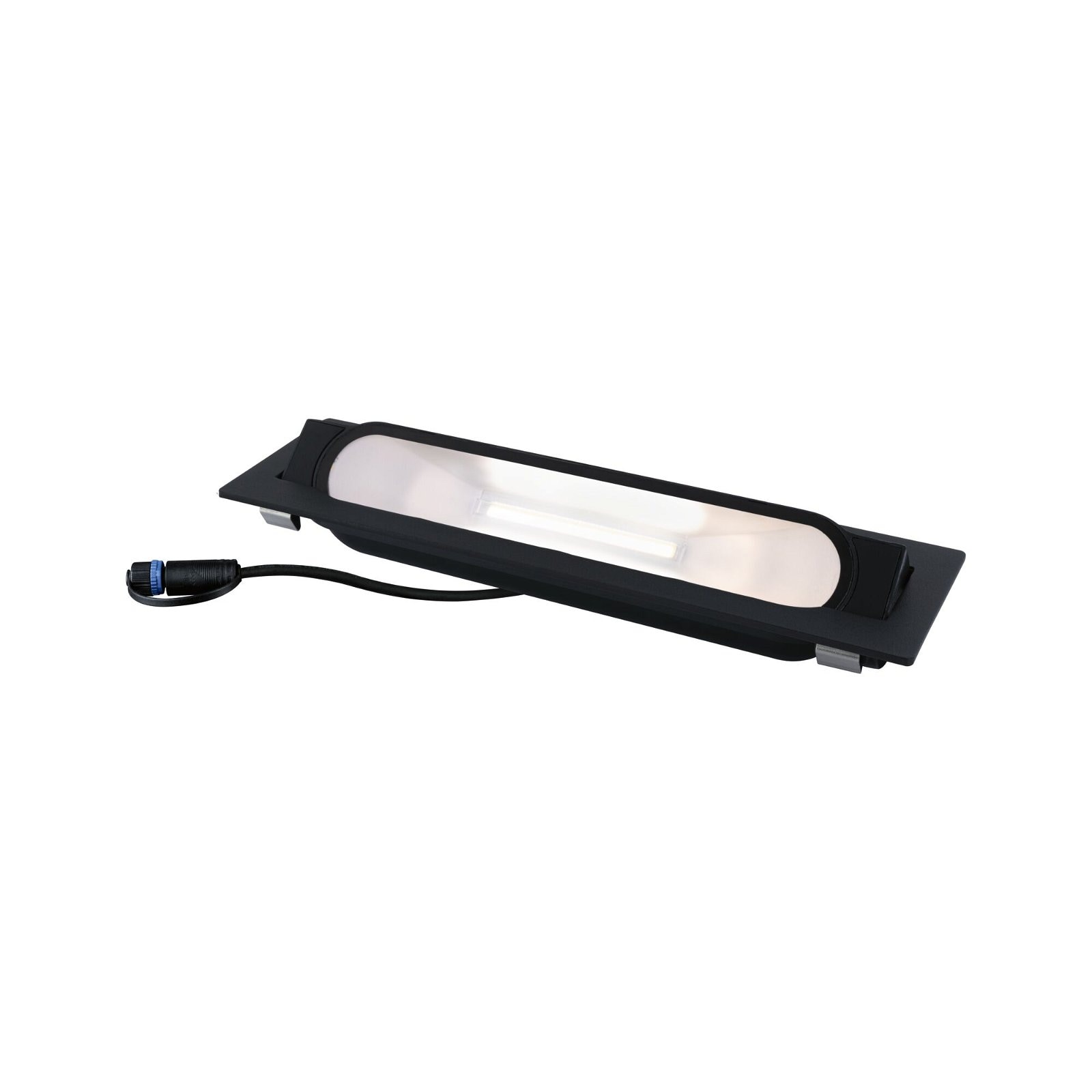 Paulmann LED Gartenstrahler »Plug & Shine Wandfluter Ito Einzelleuchte IP67 3000K 6,1W Anthrazit«, 1 flammig