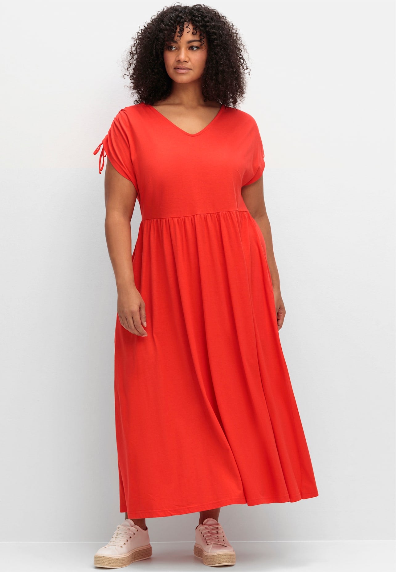 Sheego Jerseykleid "Jerseykleid"