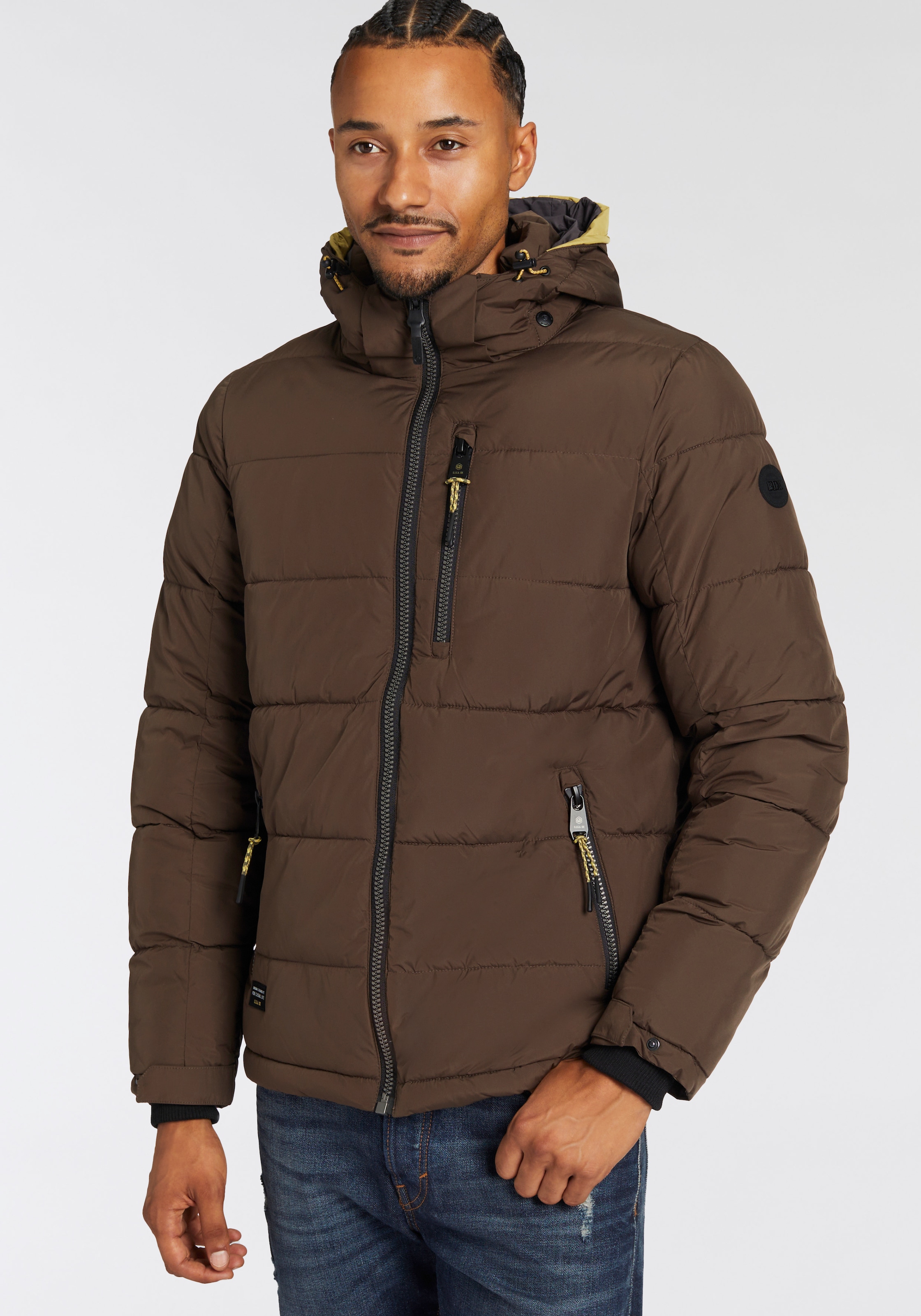 Steppjacke »GW 27 MN QLTD JCKT«, mit Kapuze