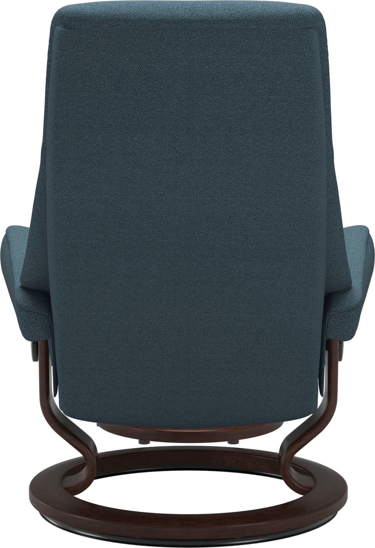 Stressless® Relaxsessel »View«, (Set, Relaxsessel mit Hocker), mit Classic Base, Größe M,Gestell Braun
