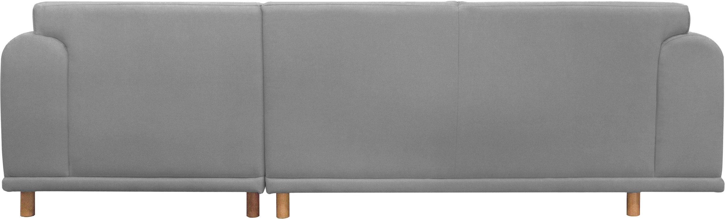 andas Ecksofa »Maroon L-Form« in skandinavischem Design, mit losen Kissen