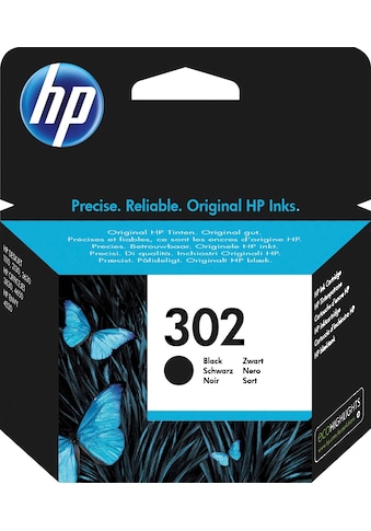 HP Tintenpatrone »302, F6U66AE«, original Druckerpatrone 302 schwarz kaufen