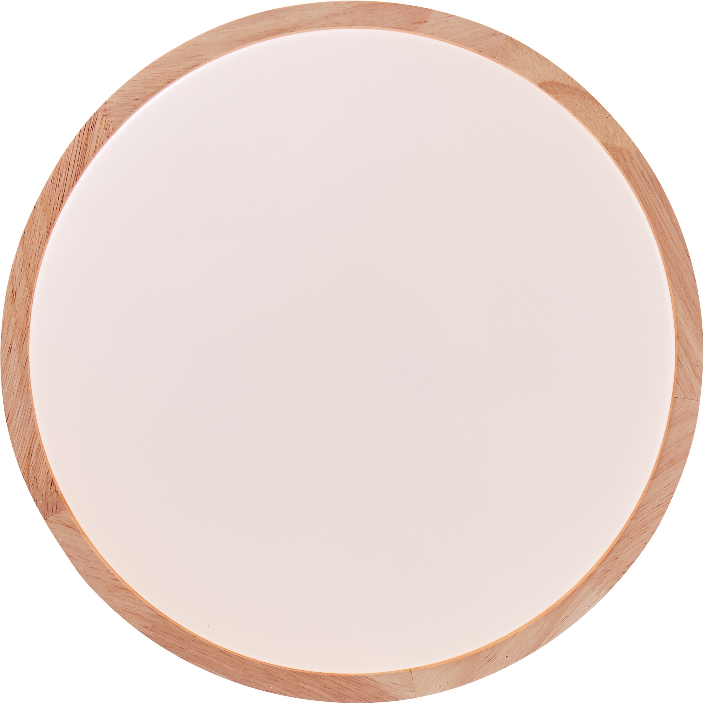 Brilliant LED Deckenleuchte »Slimline« LED-Modul 1 Stk. Ø 34 cm, CCT, 1300 lm, Metall/Holz/Kunststoff, holz hell/weiß