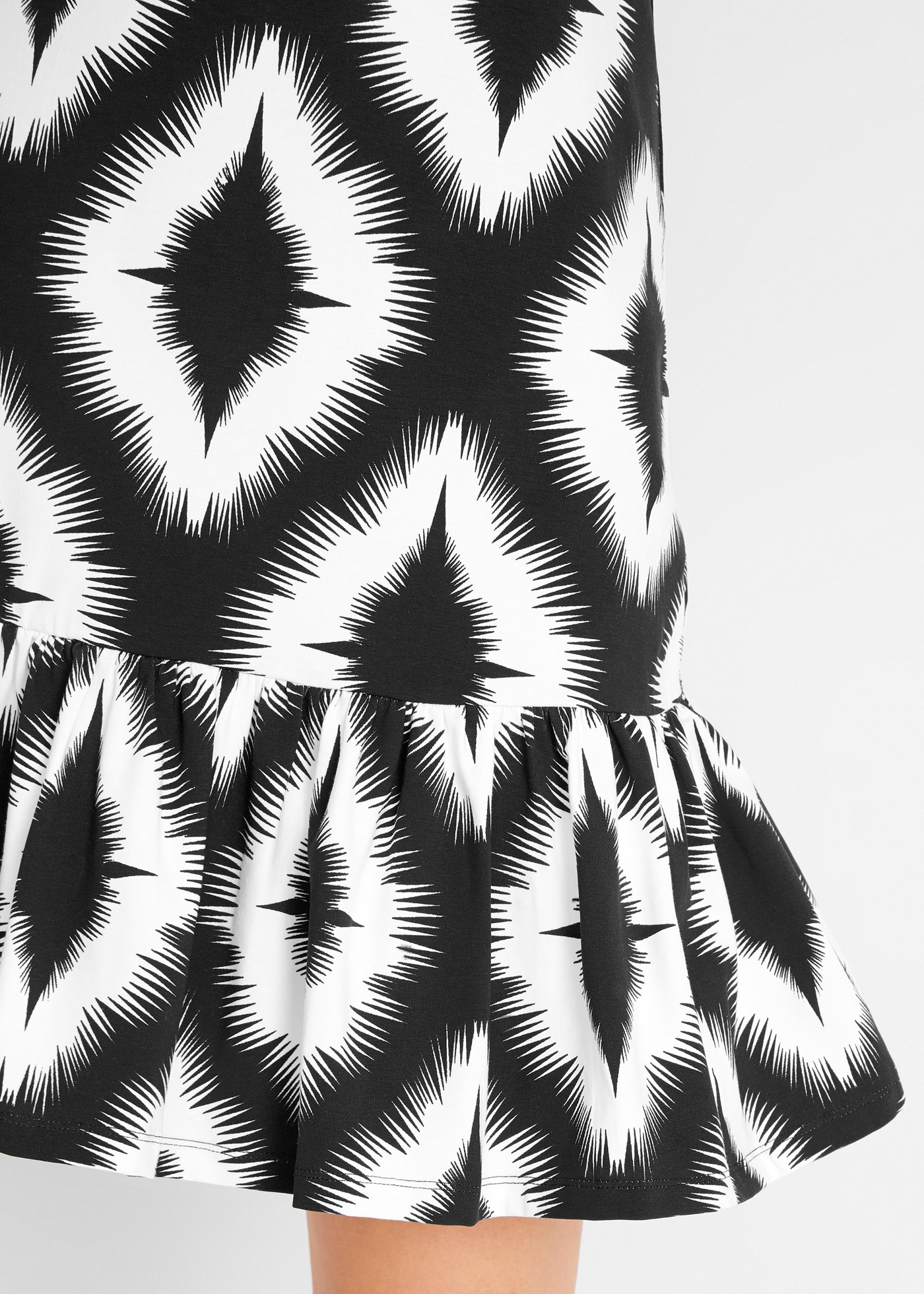 bonprix Jerseykleid »Jerseykleid aus softem Baumwoll-Mix« für eleganten Look, aus Baumwolle und Elasthan, Regular Fit