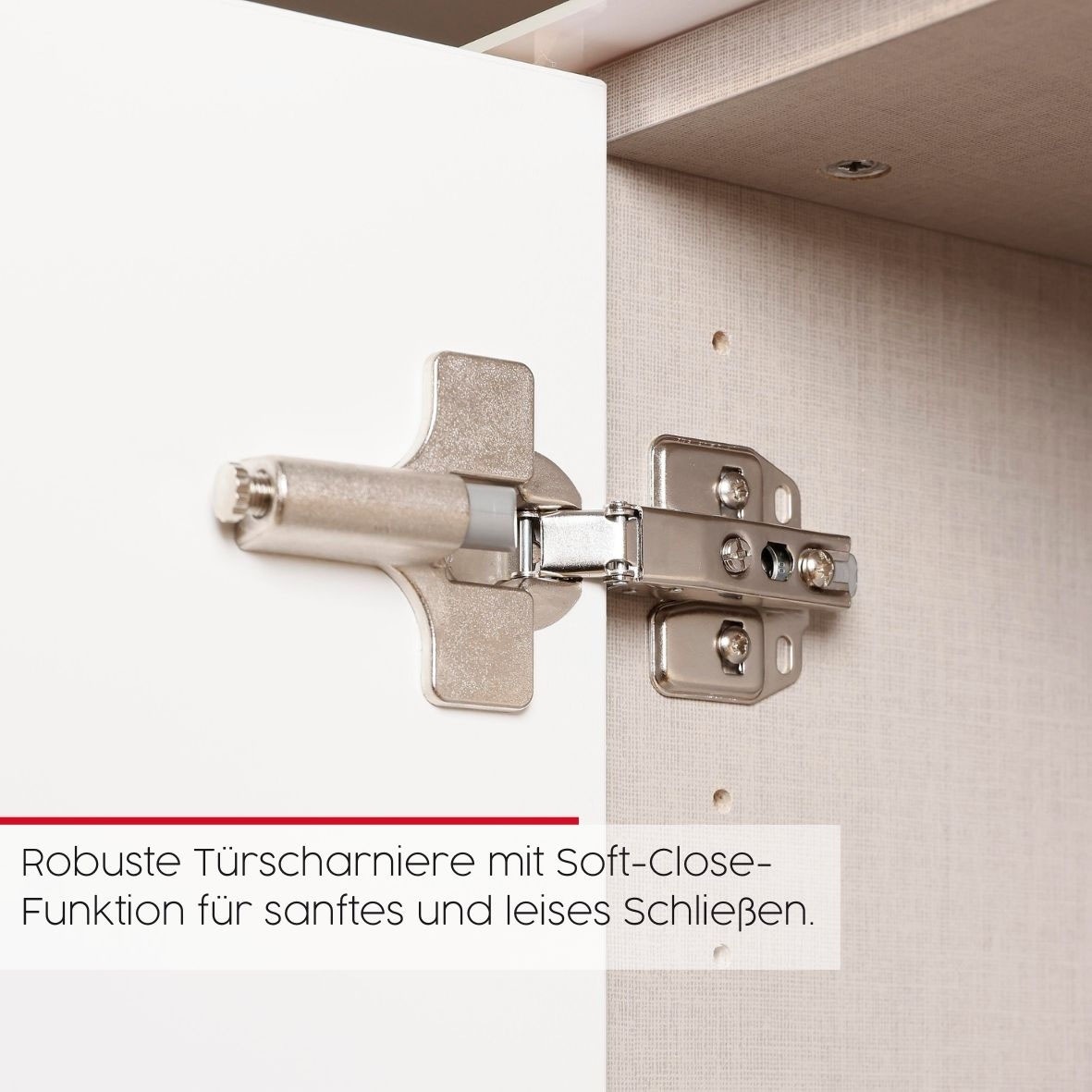 rauch Schubkastenkommode »Kommode Türkommode Sideboard Kombikommode FLIPP mit Glasfront« Breite 120 cm mit 2 Einlegeböden,  1-türig mit 5 Schubladen und Soft-Close-Funktion sowie Glasfront