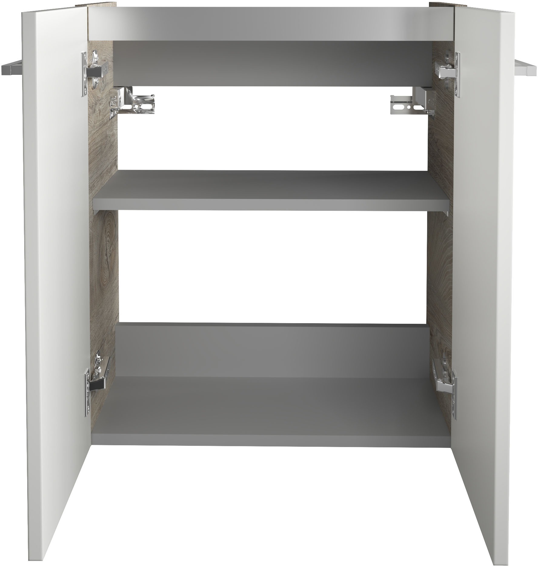 FACKELMANN Waschbeckenunterschrank »SBC« Badmöbel für Gäste-WC, Breite ca. 55 cm