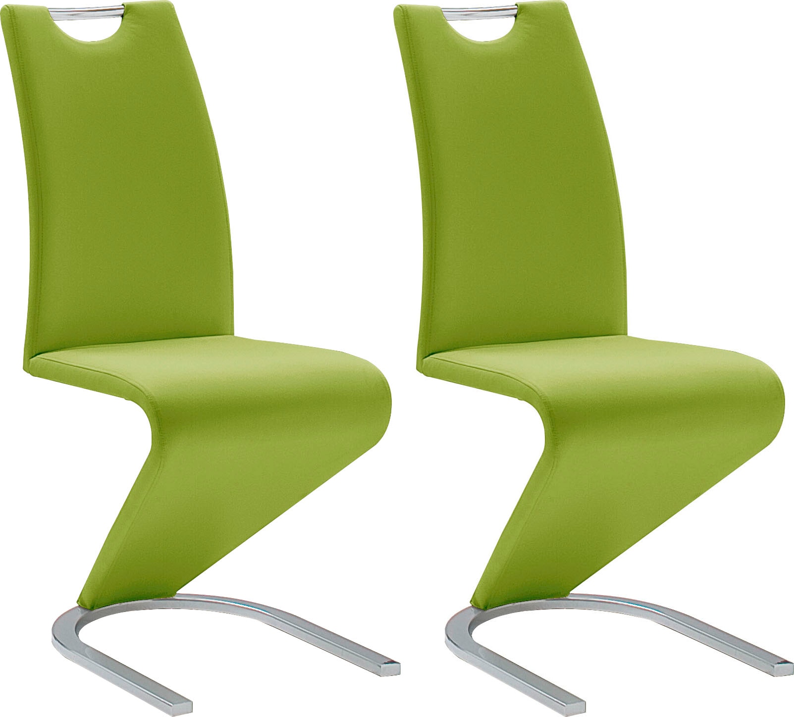 MCA furniture Freischwinger »Amado, TOPSELLER!«, (Set), 2 St., Kunstleder, 2er-, 4er-, 6er-Set, Stuhl belastbar bis 120 Kg