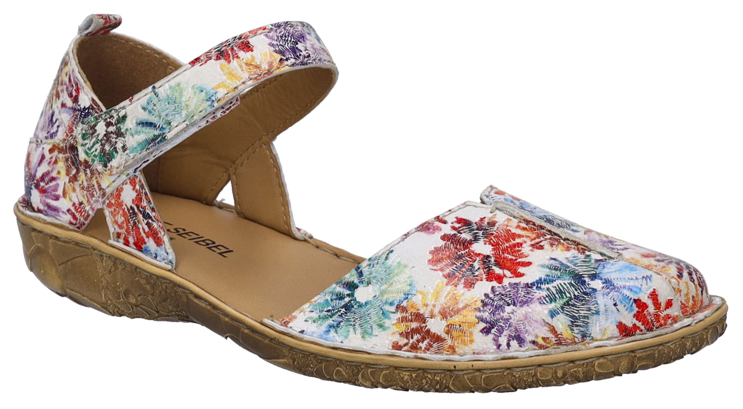 Josef Seibel Riemchenballerina »ROSALIE 42«, Sandale, Spangenschuh, Komfortschuh mit Klettverschluss