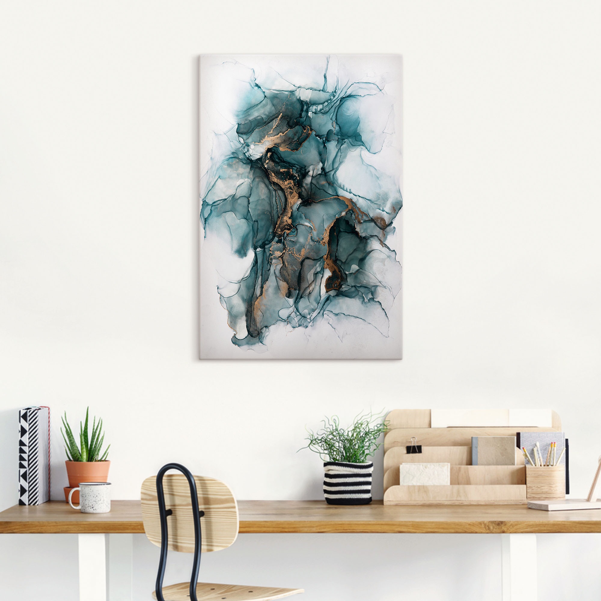 Artland Wandbild »Samurai«, Gegenstandslos, (1 St.), als Alubild, Outdoorbild, Leinwandbild in verschied. Größen