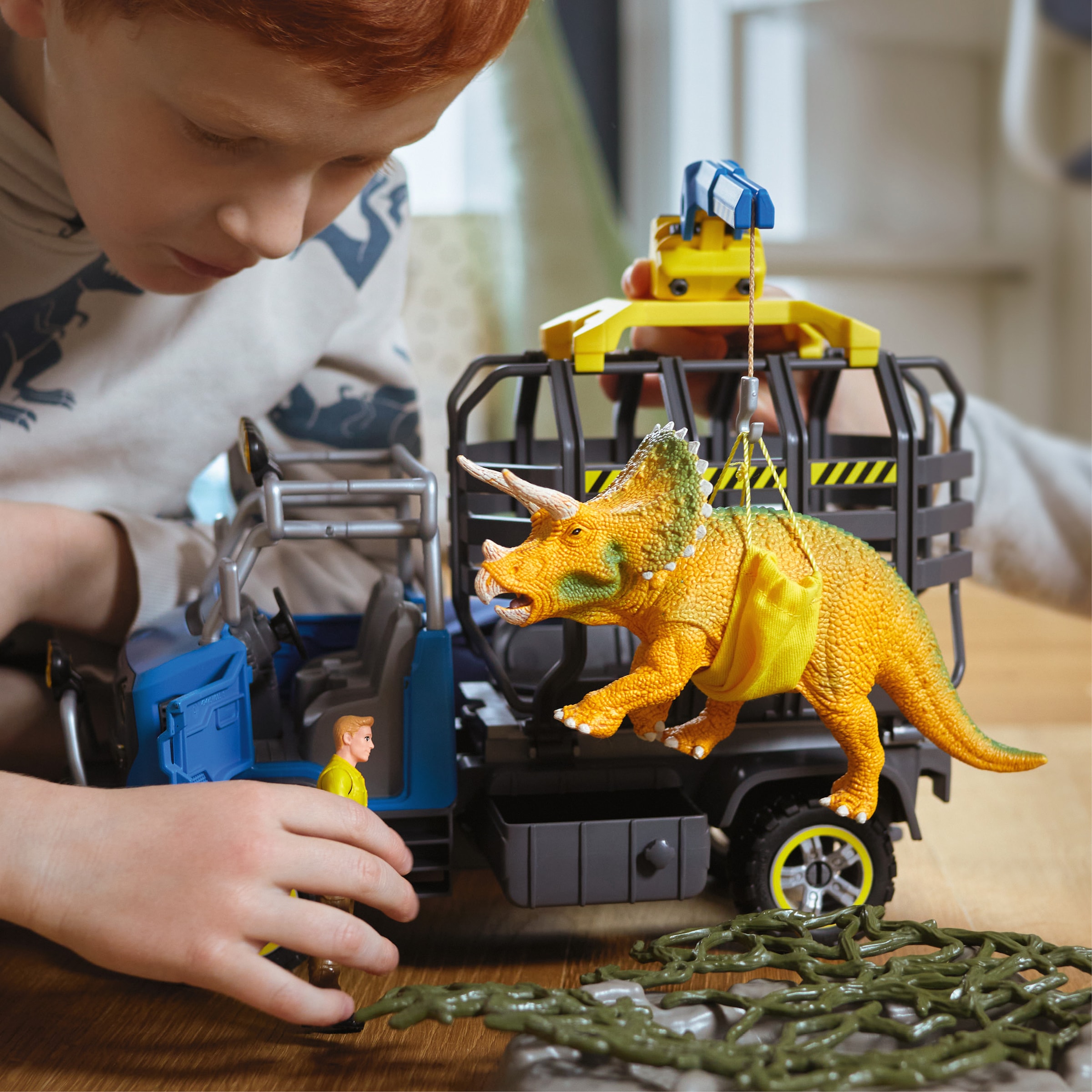 Schleich® Spielwelt »DINOSAURS, Dinosaurier Truck Mission (42565)«