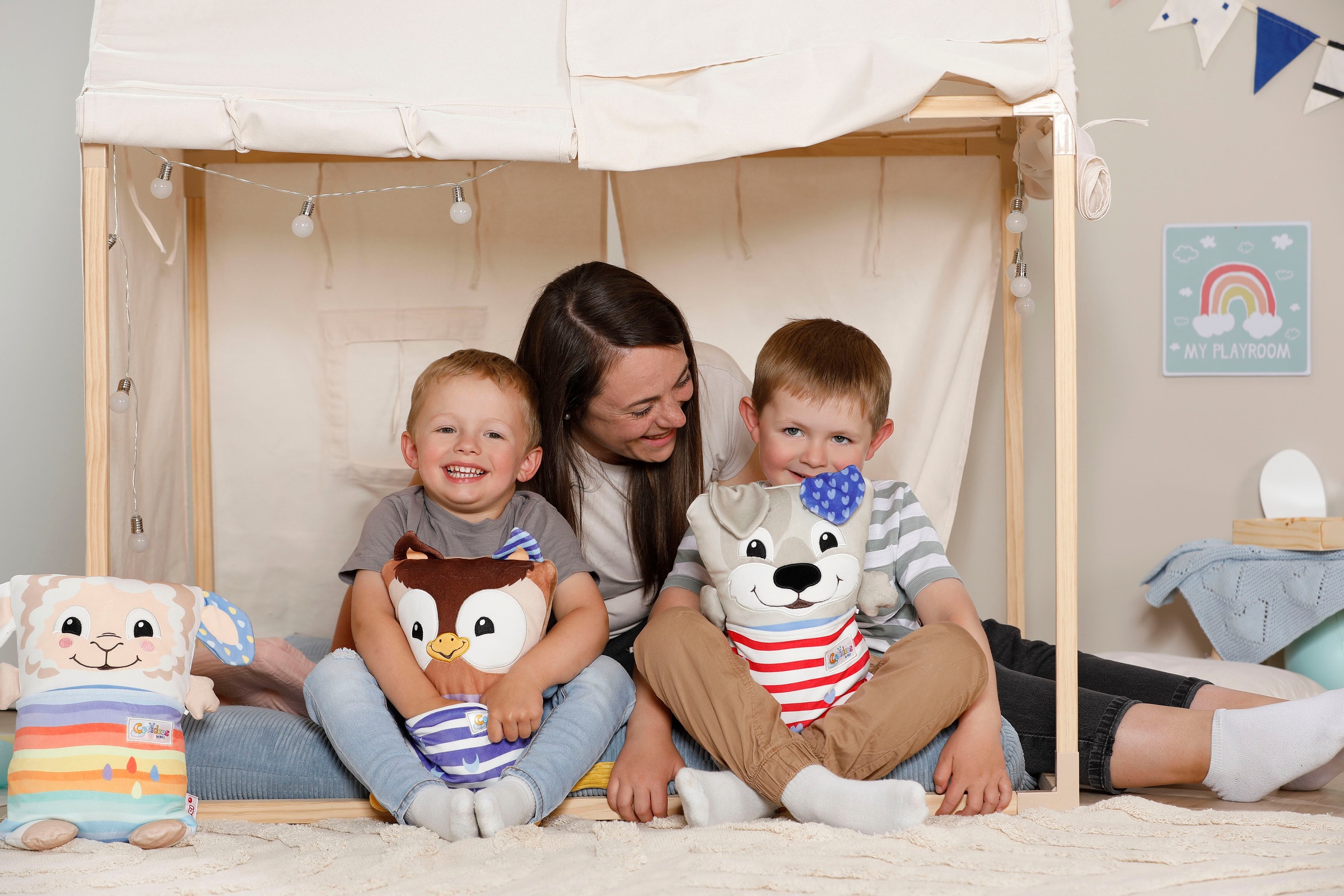 Nici Kuscheltier »Cosidoos, Schaf mit Wendefunktion 30x20 cm« enthält recyceltes Material (Global Recycled Standard)