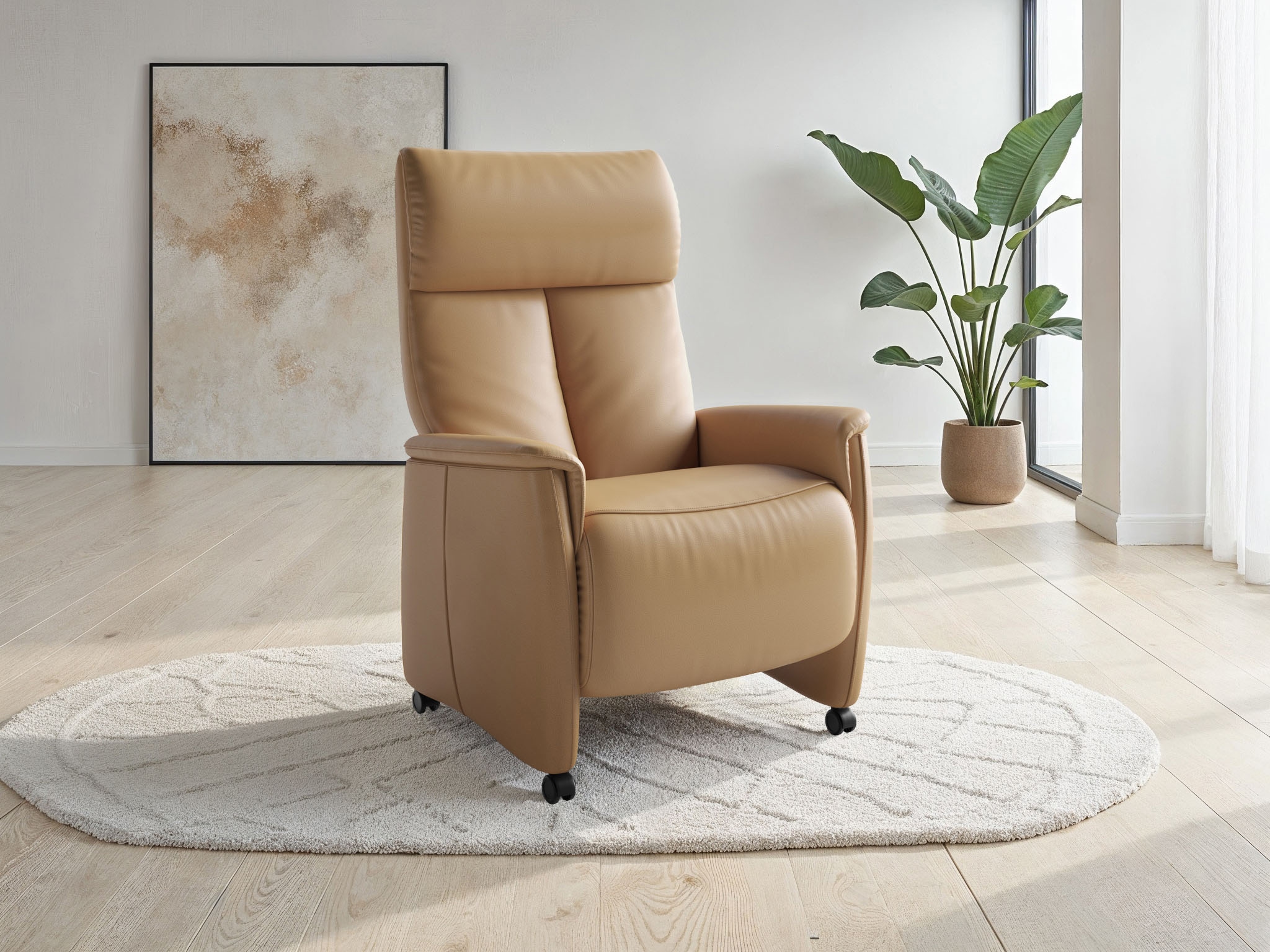 sit&more TV-Sessel "Cremona Comfort" wahlweise manuell oder elektrischer Funktion mit Akku
