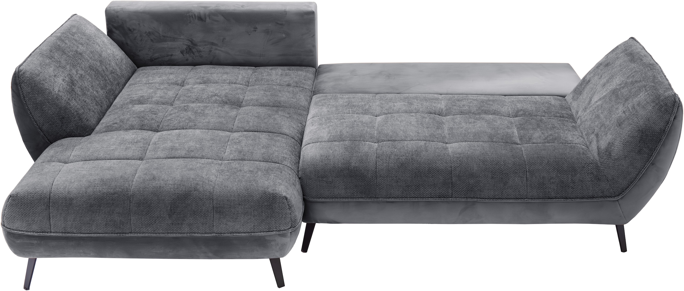 exxpo - sofa fashion Ecksofa »Midway mit einfacher Easy-Lift-Bettfunktion, bequem und modern«, inkl. Bettfunktion und praktischem Bettkasten, L-Form