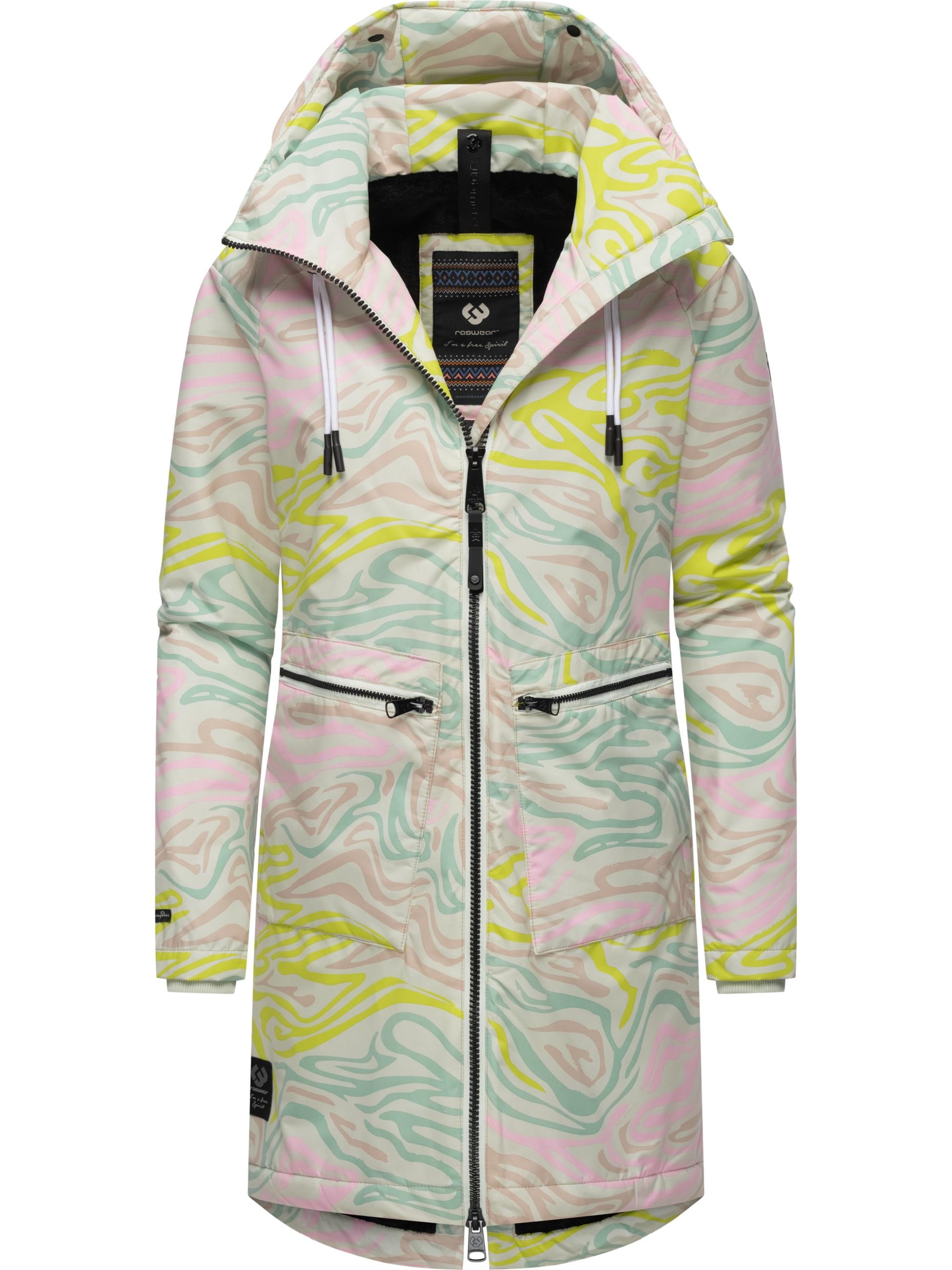 Ragwear Wintermantel »Wintermantel Holstic Print«