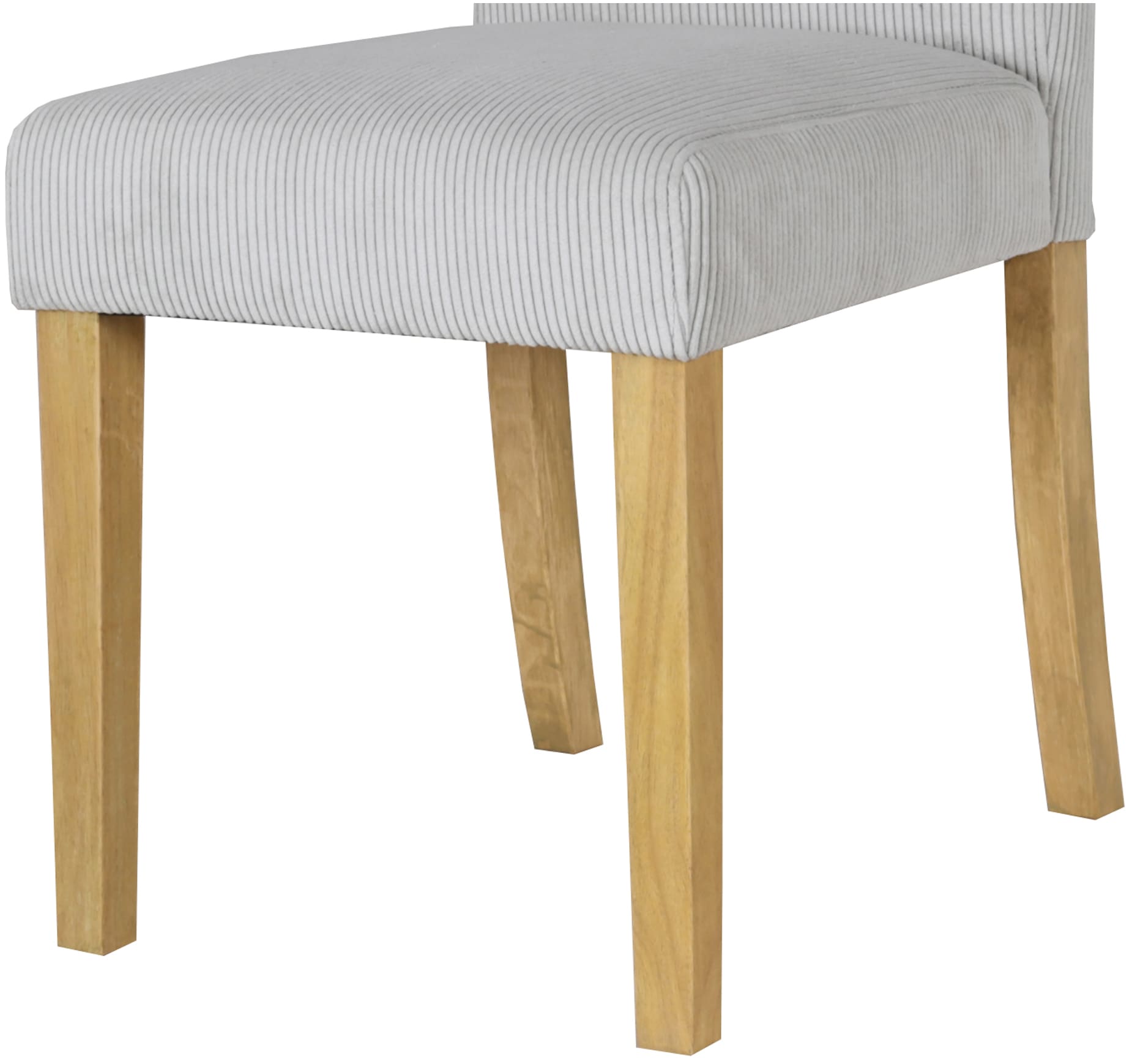 Home affaire Esszimmerstuhl »Winikon, TOPSELLER!«, (Set), 4 St., Cord, Massivholzgestell, moderner Cordbezug, bequem gepolstert