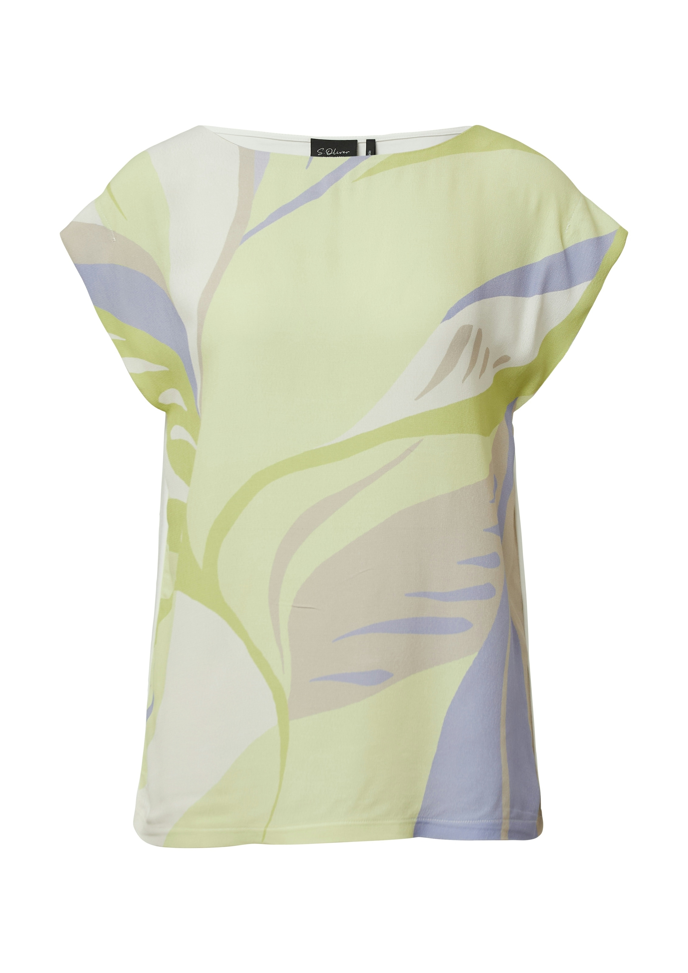 s.Oliver BLACK LABEL T-Shirt mit All-Over Print