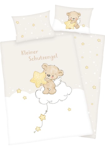 Babybettwäsche »kleiner Schutzengel«, (2 tlg.)