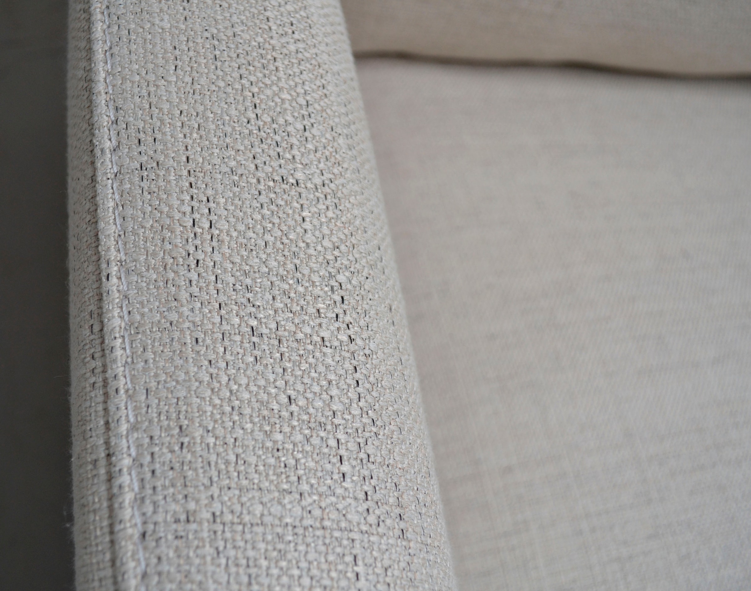 Leonique Ecksofa »Denver«, (2 St.), Ecksofa, L-Form links, Stoff beige, abwaschbar, ca. 269x158x44 cm