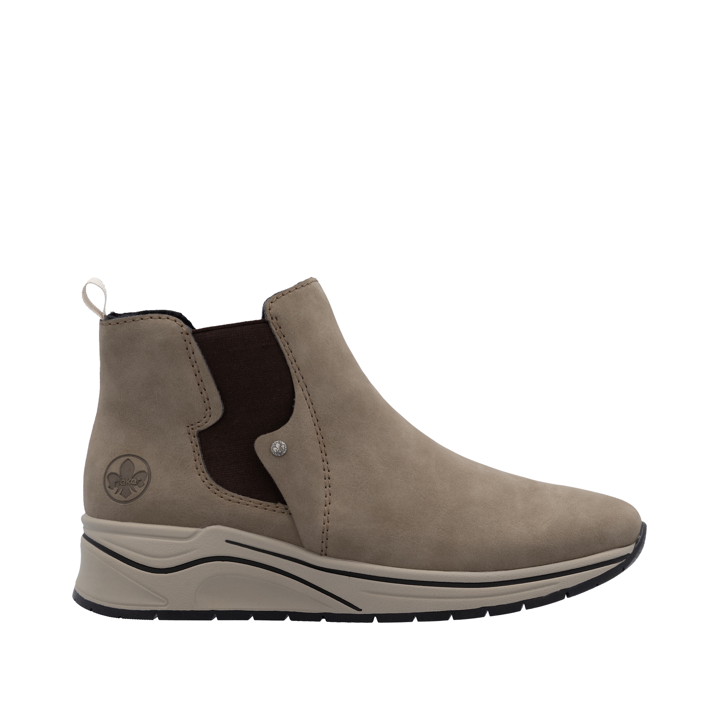 Rieker Chelseaboots  Boots, Stiefelette, High Top Sneaker, Keilboots mit Stretcheinsatz