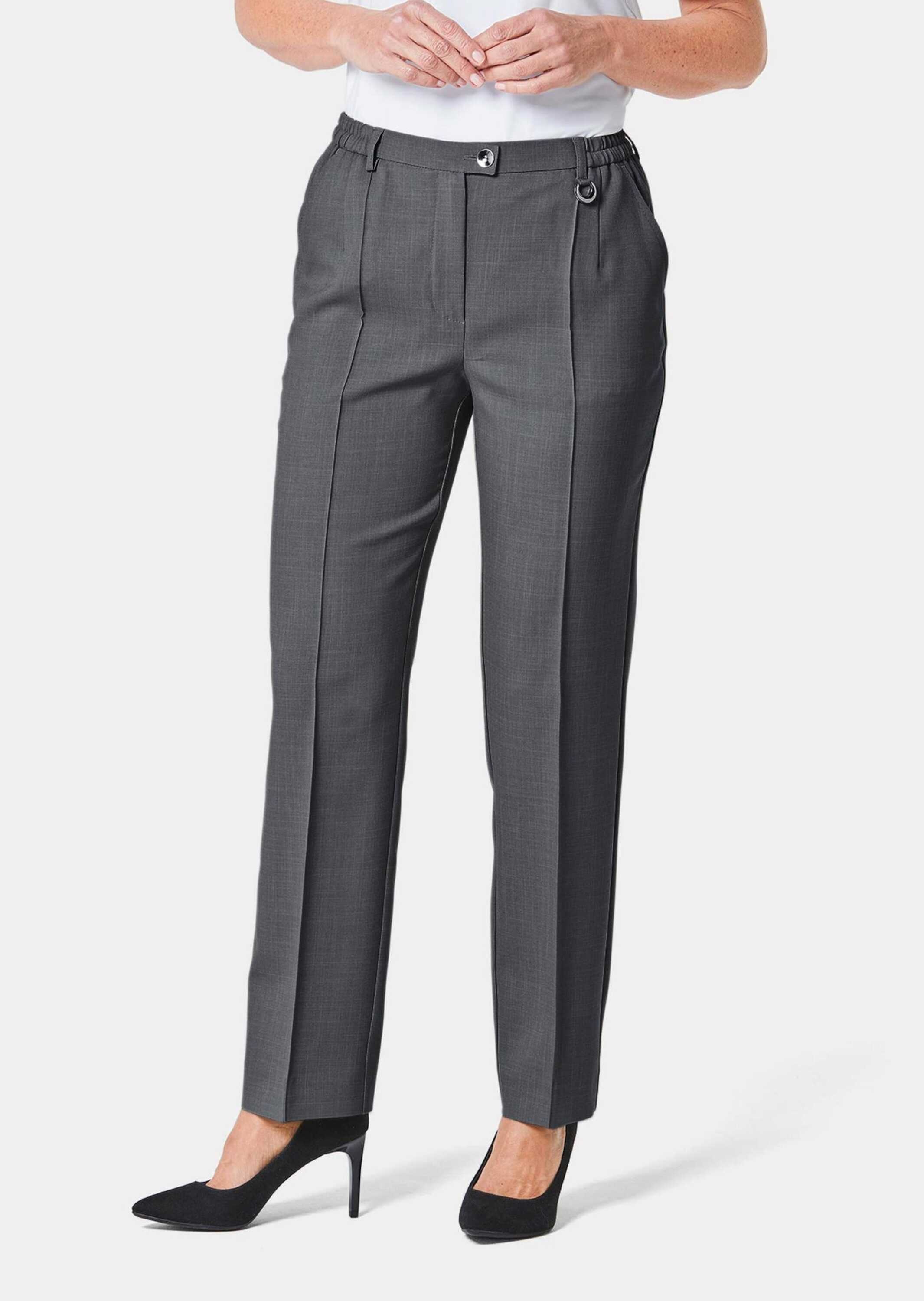 GOLDNER 2-in-1-Hose »Kurzgröße Knitterarme Hose Carla mit SilverFresh-Ausrüstung«