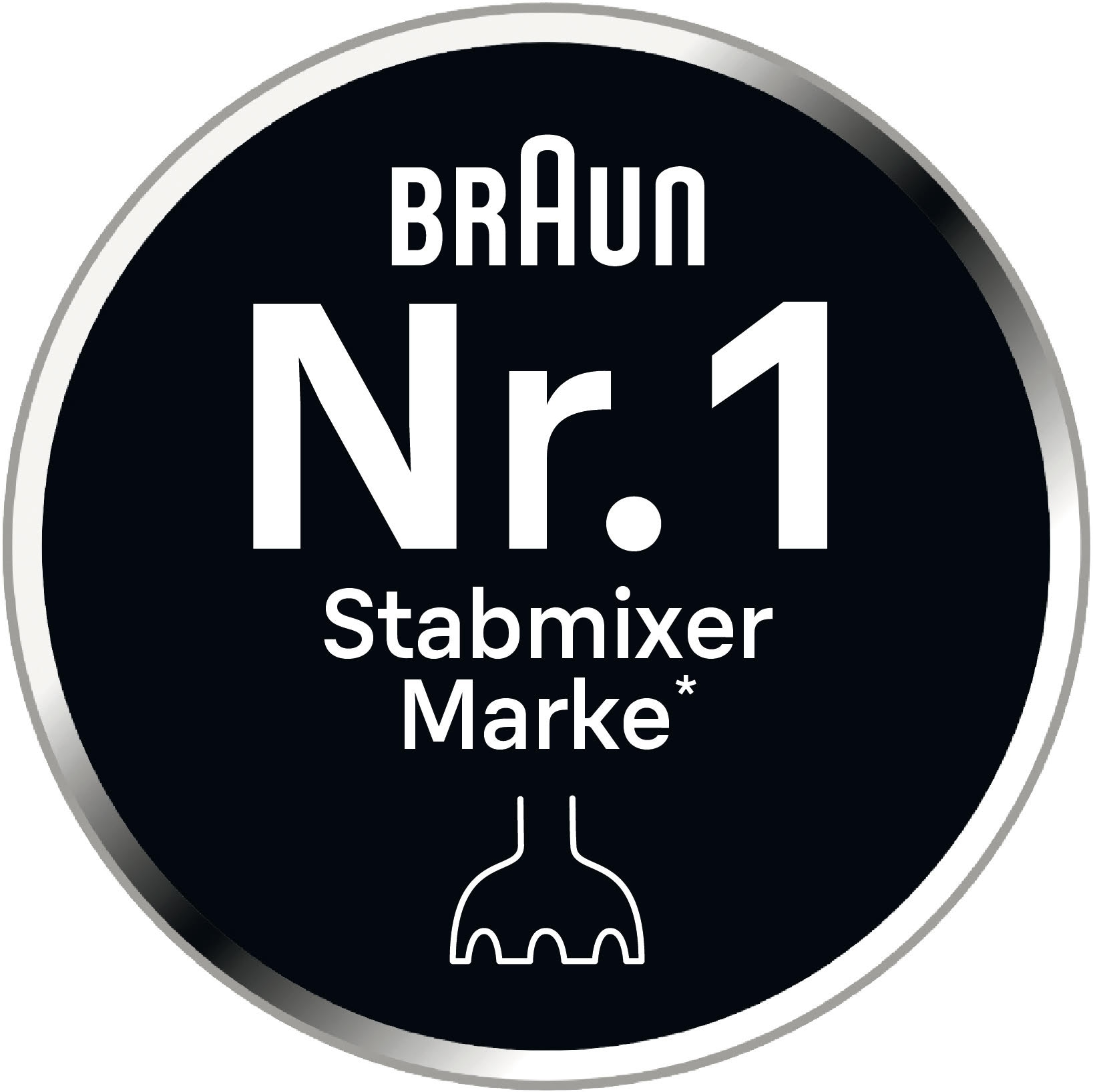 Braun Stabmixer »MQ 9147X MultiQuick 9«, 1200 W, Schneebesen, Mixeraufsatz, Zerkleinerer, Gemüsestampfer, 0,6l Behälter
