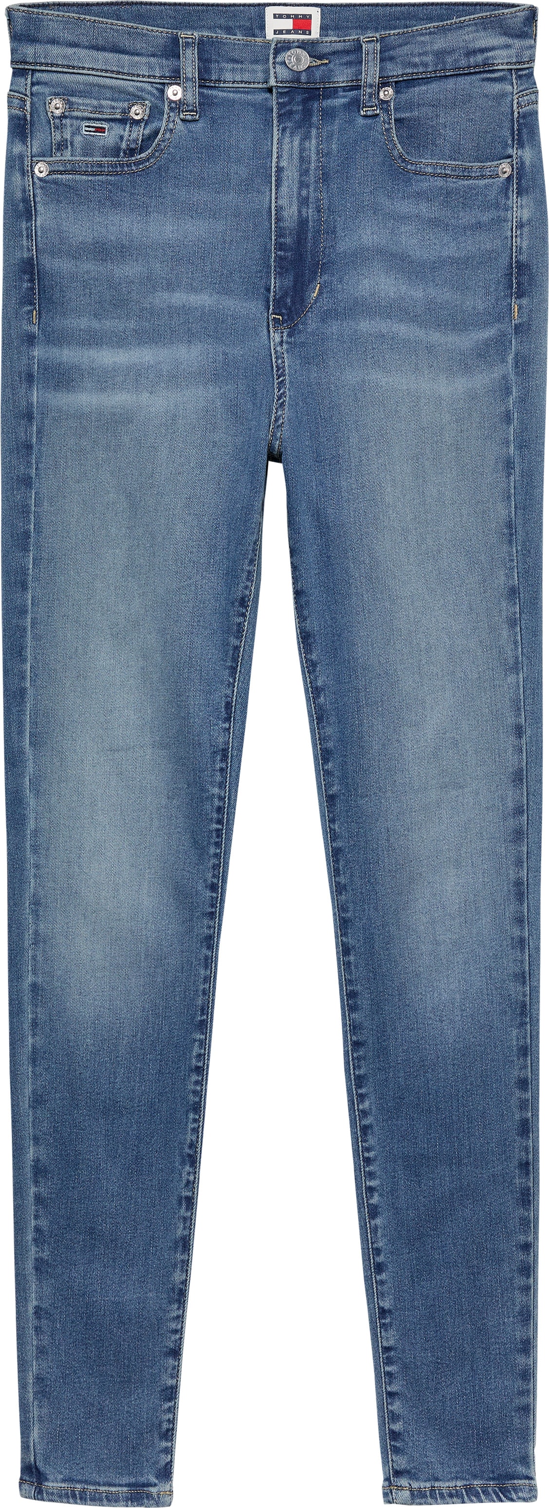 Skinny-fit-Jeans »SYLVIA HGH SKN ANK CH0238«, mit Logostickereien und Nieten