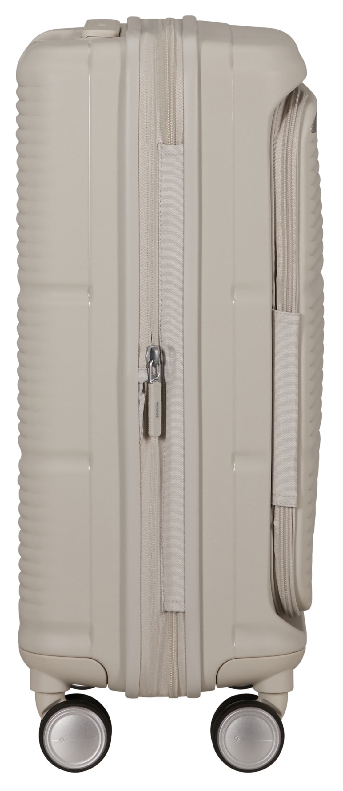 Samsonite Hartschalen-Trolley »PARALUX, verschiedene Größen und Farben« 40 l 4 Rollen Reisegepäck mit Frontfach Packwürfel Trennpolster