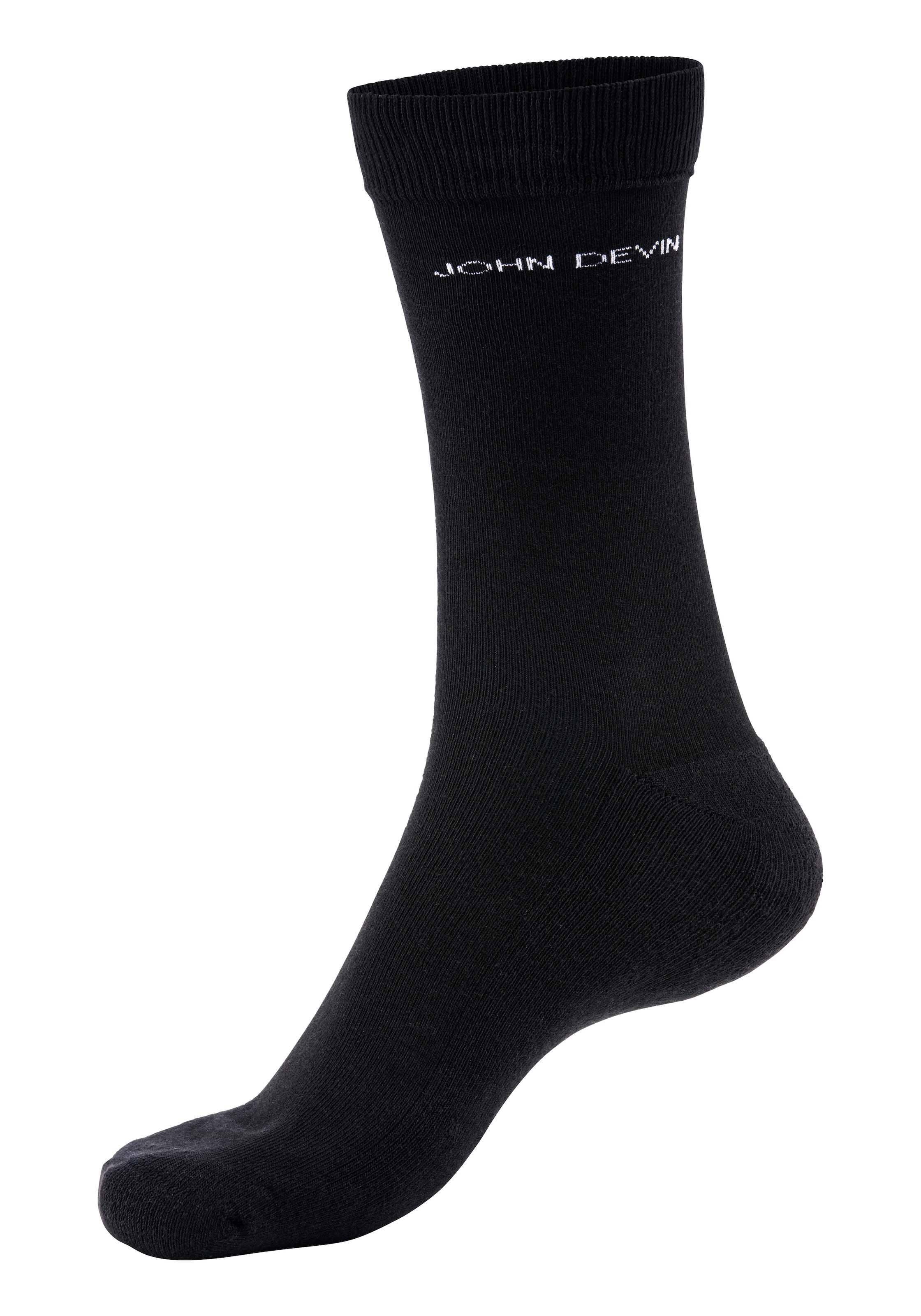 John Devin Basicsocken, (Packung, 7 Paar), für jeden Tag