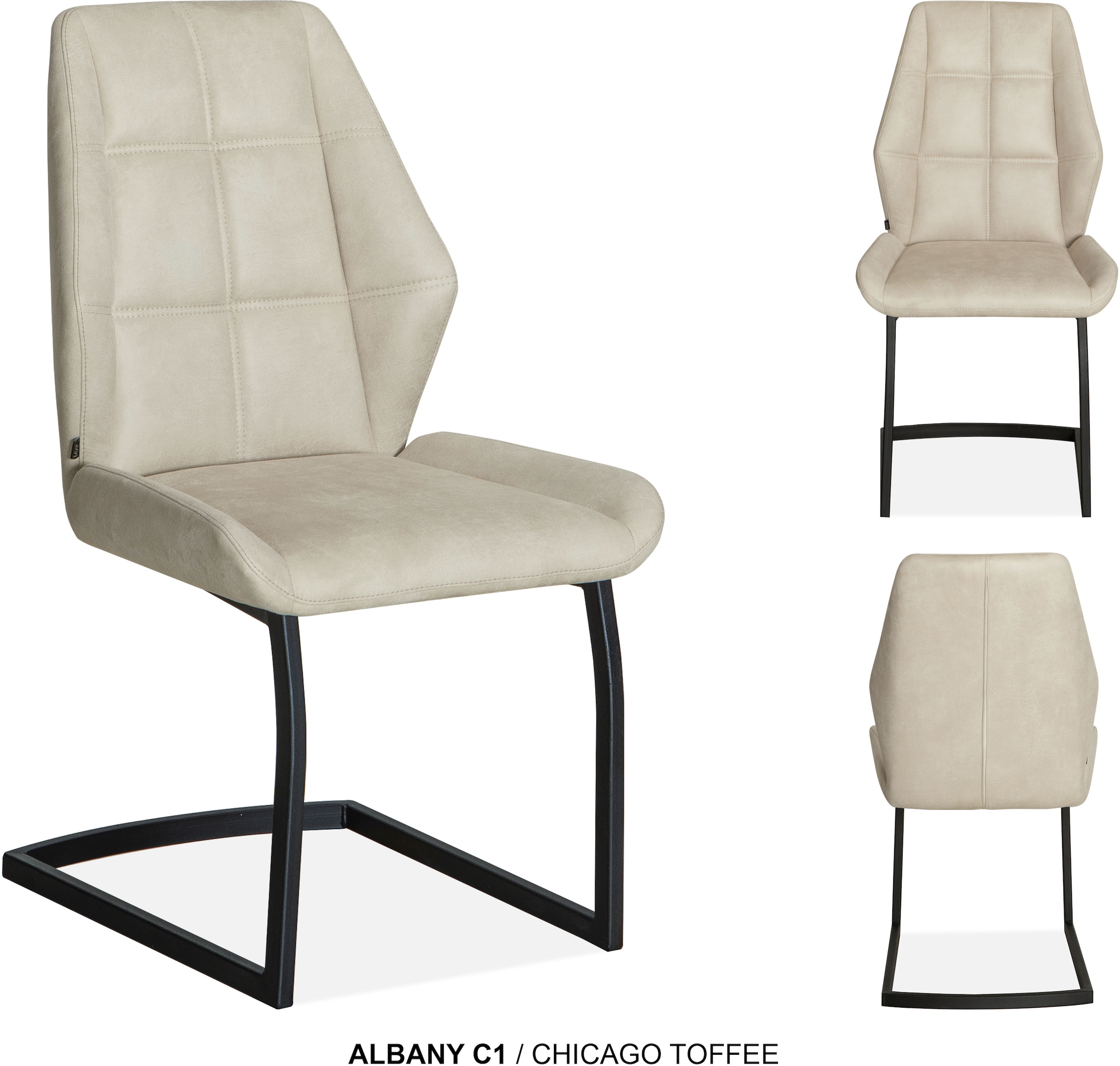 OMG Design Esszimmerstuhl »Albany« (Set) 1 Stk.Esszimmerstuhl, pflegeleichter Bezug