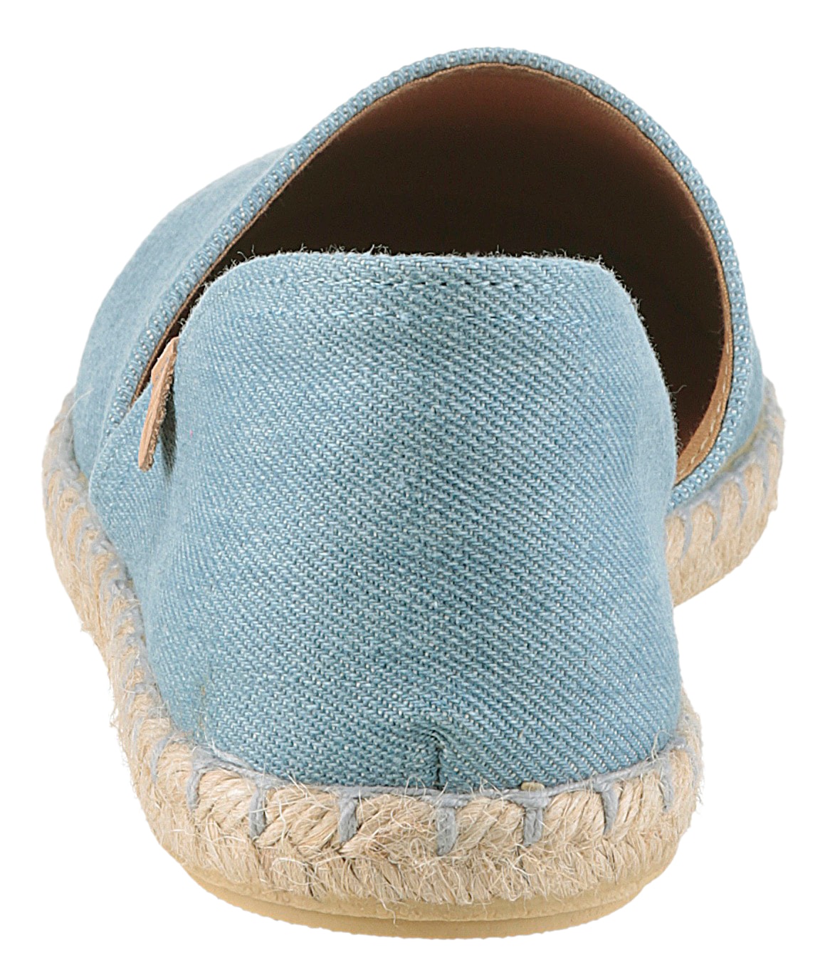 VERBENAS Espadrille »CARMEN DENIM«, Slipper, Sommerschuh, Strandschuh im Jeanslook