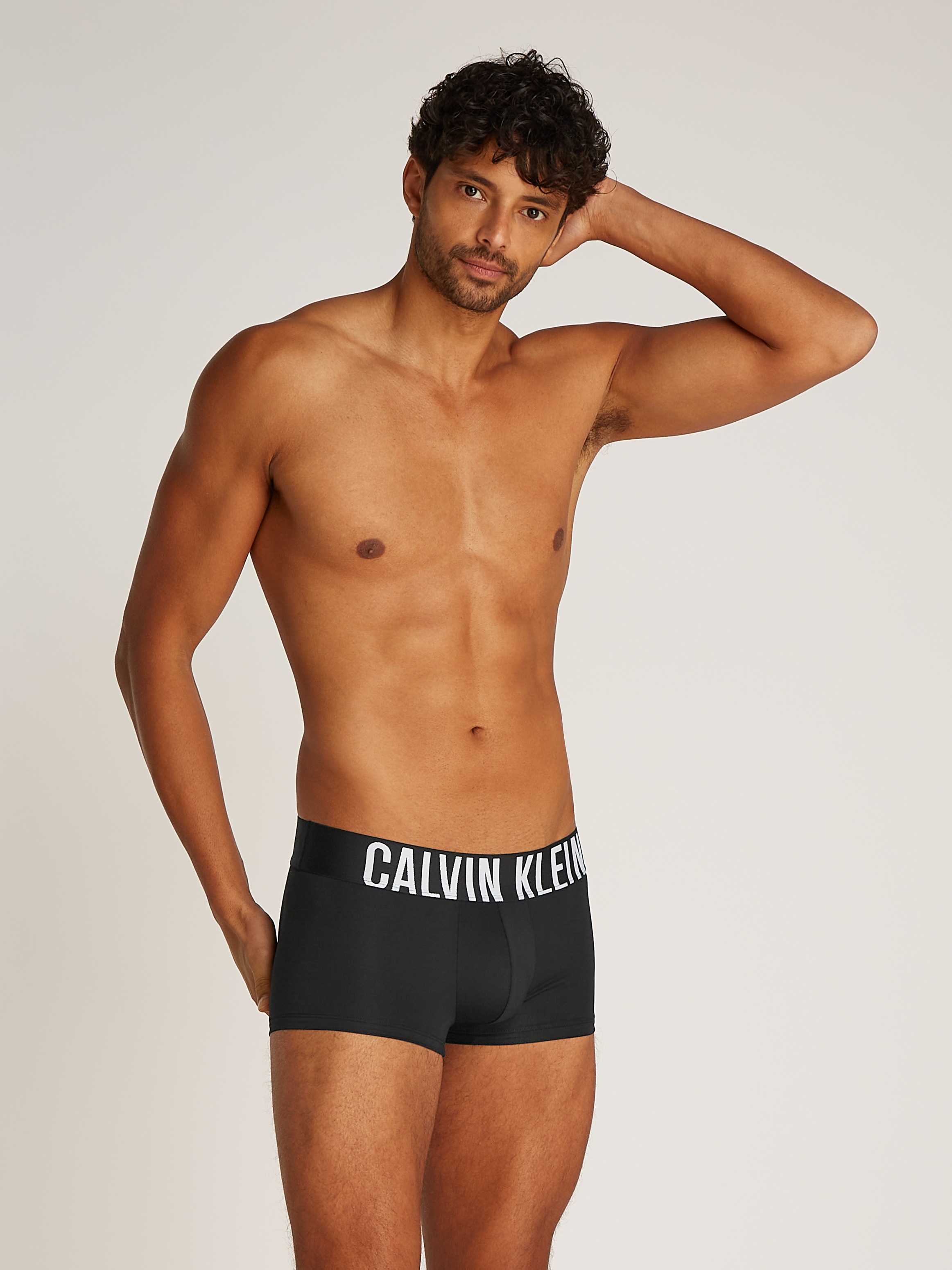 Calvin Klein Underwear Trunk »LOW RISE TRUNK 3PK«, (Packung, 3 St., 3er-Pack), mit Logobund