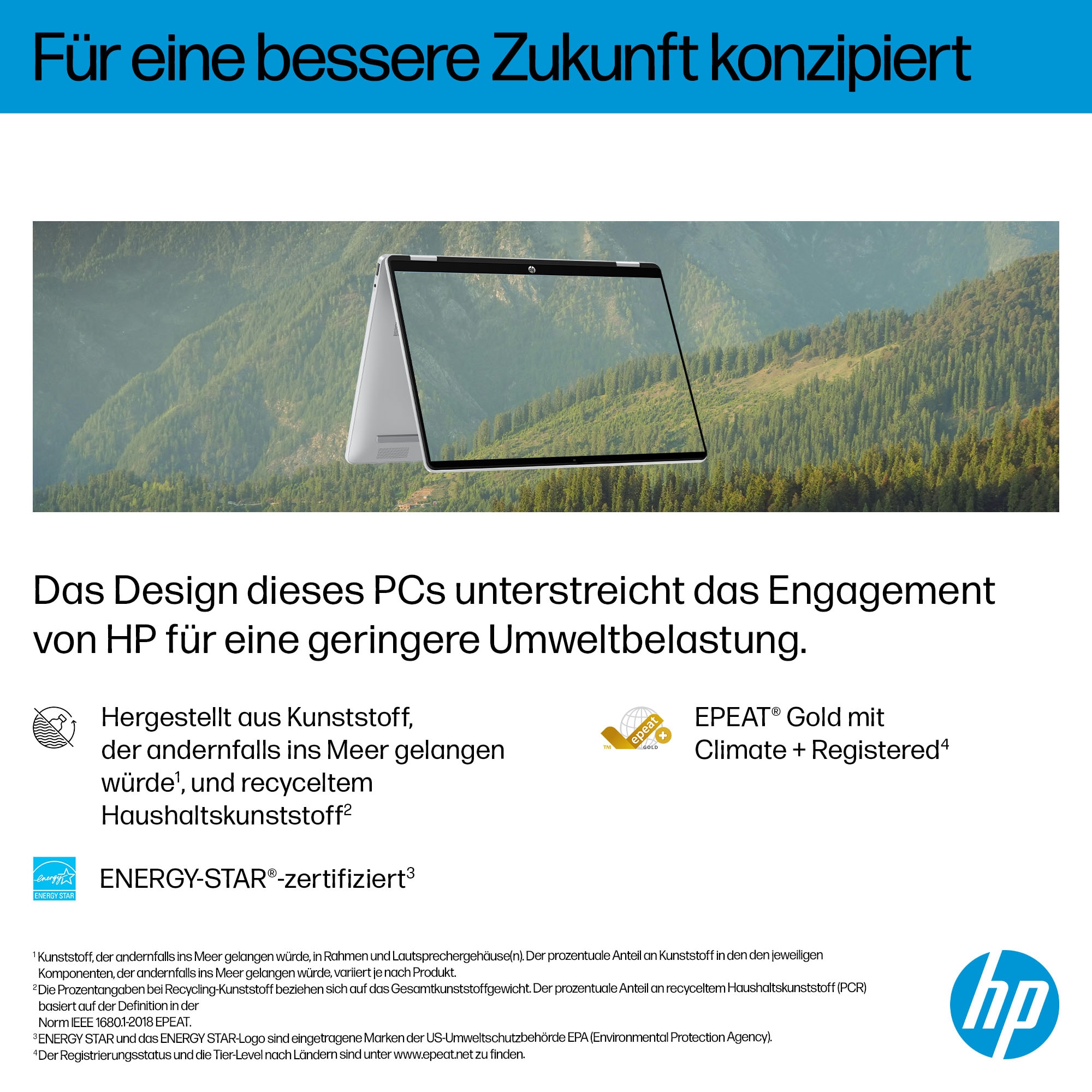 HP Convertible Notebook »14-fp0250ngx« 35,56 cm / 14 ″ Intel Core 5 Intel Graphics 256 GB SSD
