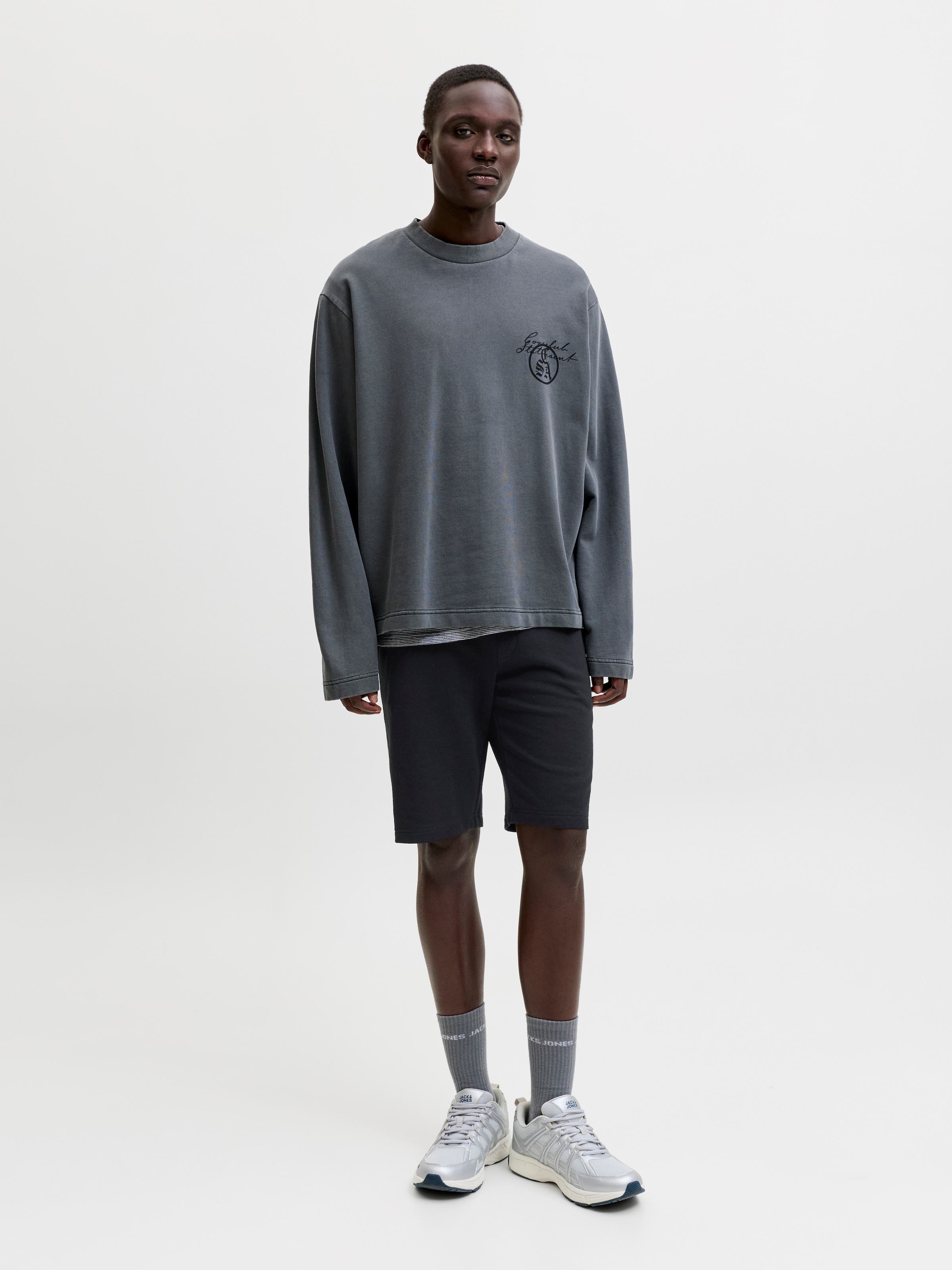 Jack & Jones Sweatshorts »JPSTGORDON COLLEGE SWEAT SHORTS MID«