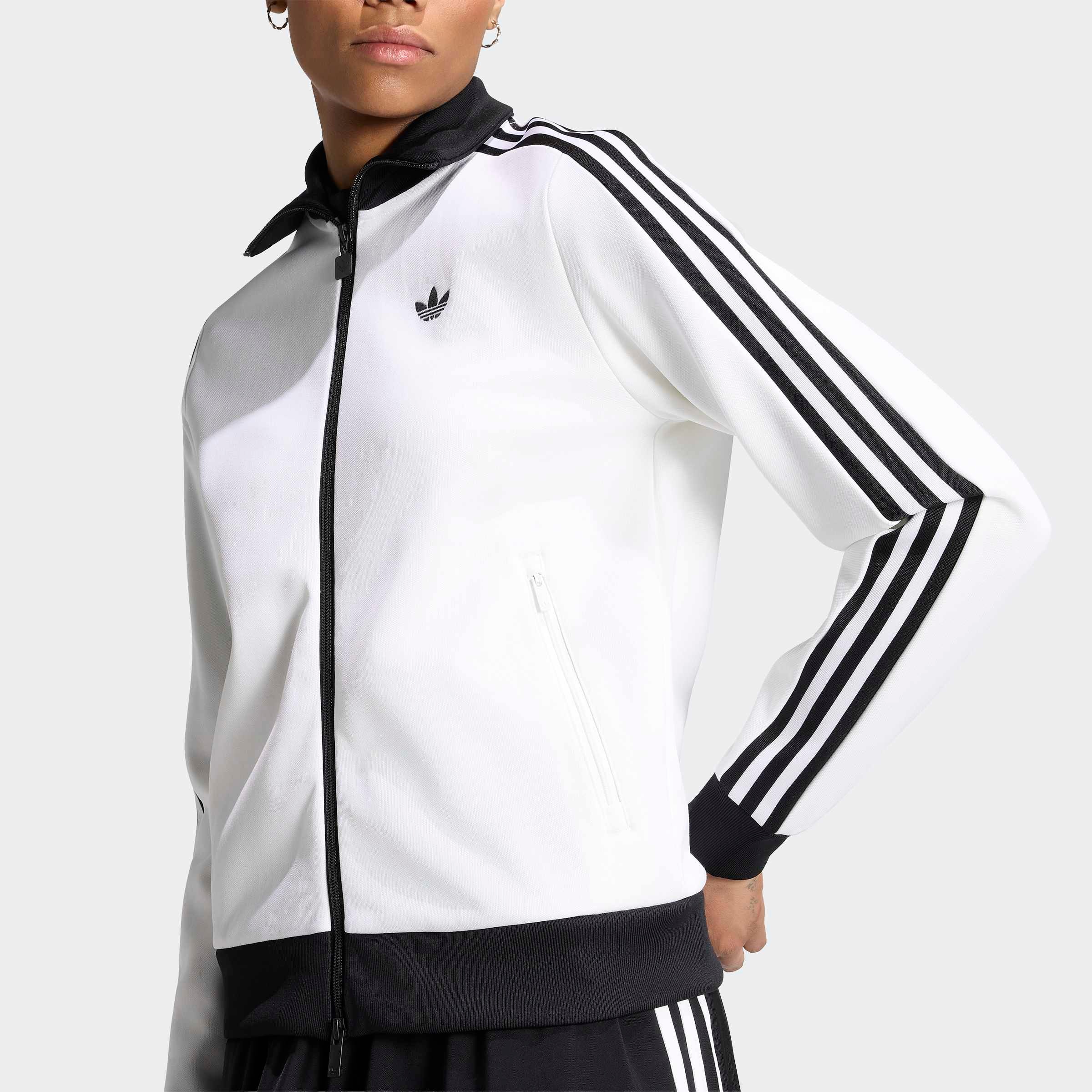 adidas Originals Trainingsjacke »BECKENBAUER TT« für Erwachsene, mit Reißverschluss, aus Baumwolle