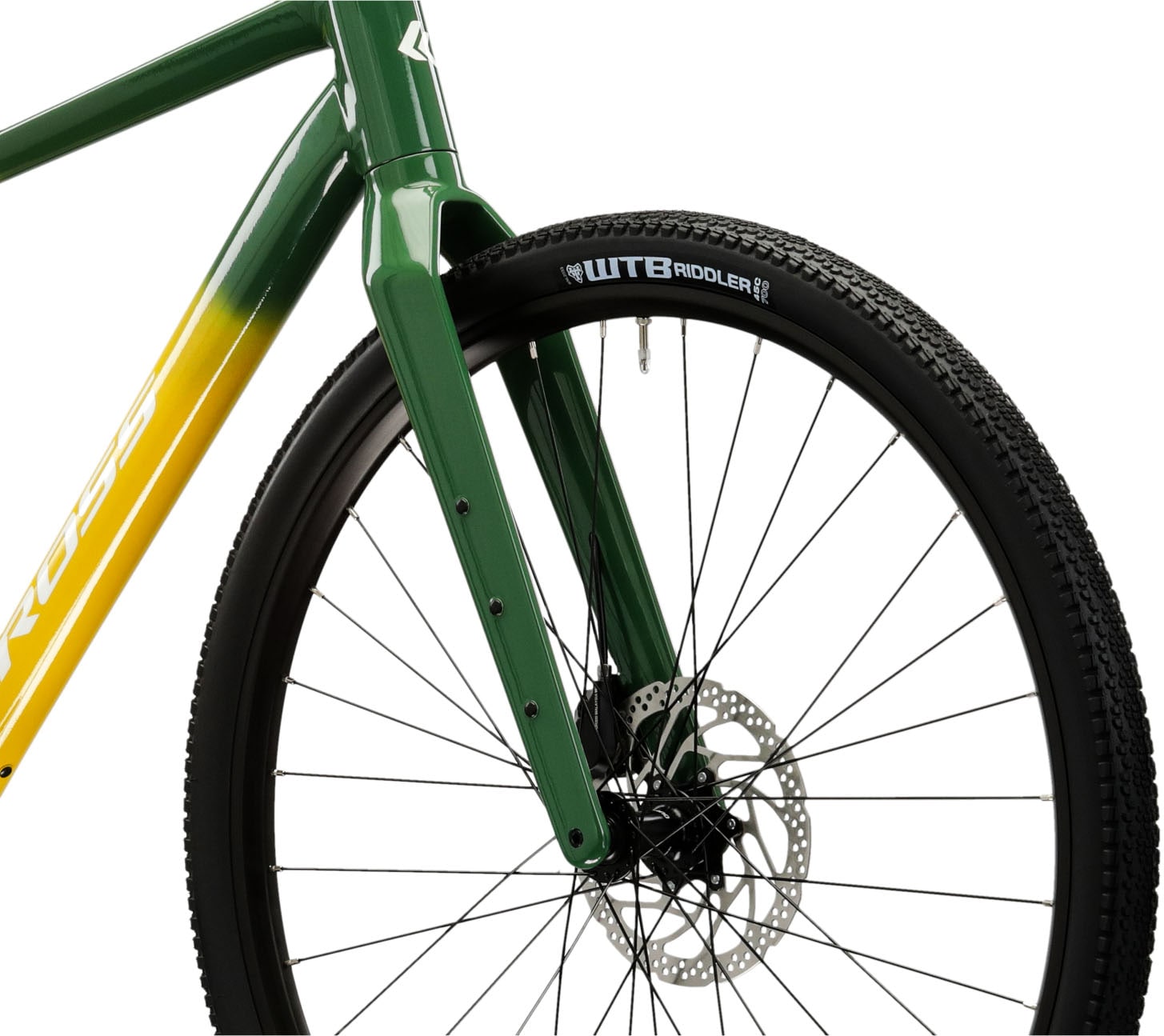 Kross Gravelbike »Gravelbike Esker Flatbar grün 10 Gänge« 10 Gang Shimano CUES U6000 Schaltwerk Kettenschaltung