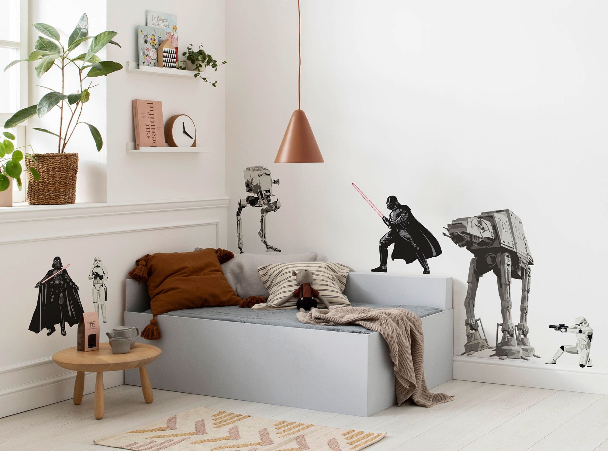 Komar Wandtattoo »Star Wars Doomed«, (6 St.), 100x70 cm (Breite x Höhe), selbstklebendes  Wandtattoo online kaufen | mit 3 Jahren XXL Garantie