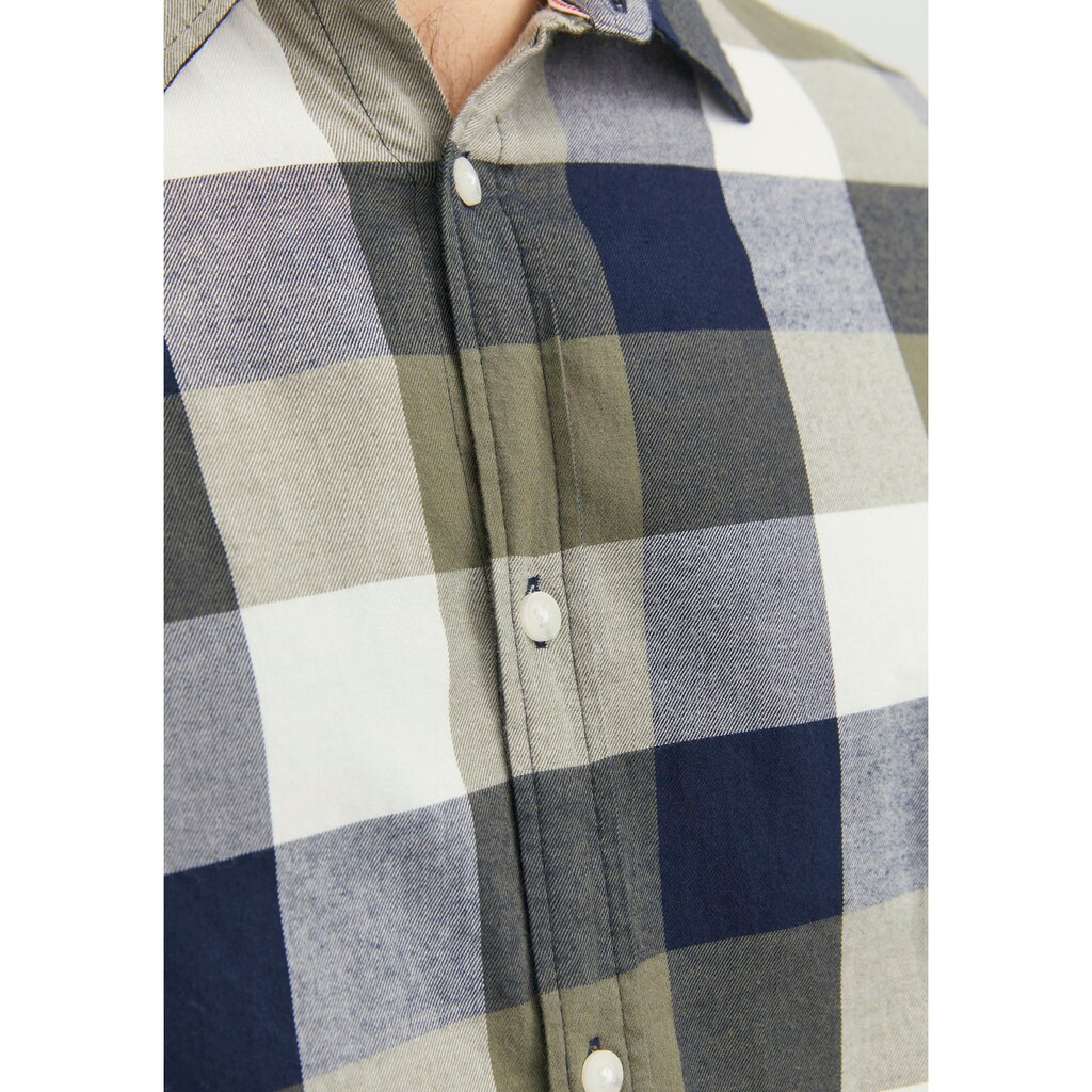 Jack & Jones Karohemd »JJEBUFFALO TWILL SHIRT LS SN«