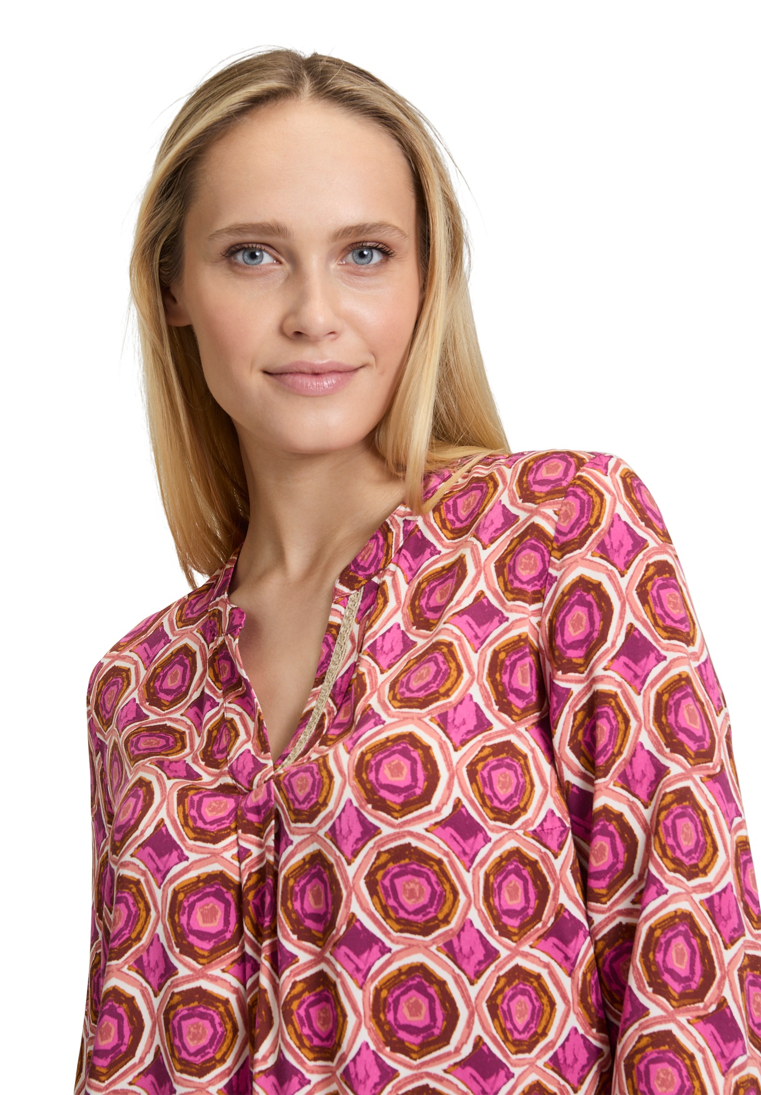 Cartoon Klassische Bluse »Blusenshirt mit Muster«