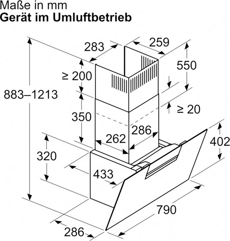 SIEMENS Kopffreihaube »LC87KFN60«, Serie iQ300