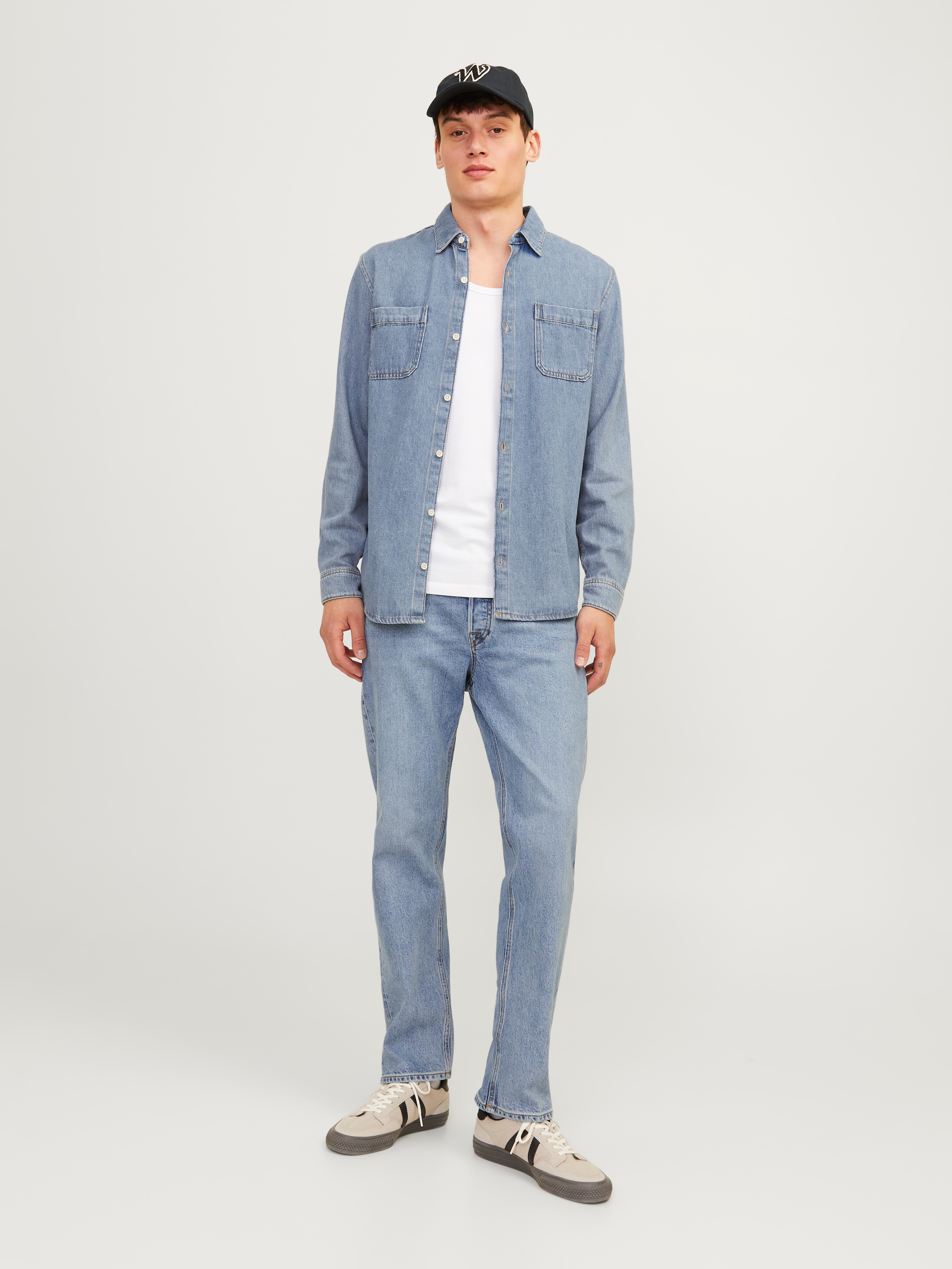 Jack & Jones Loose-fit-Jeans »JJICHRIS JJCLASSIC AM 079 LID NOOS«