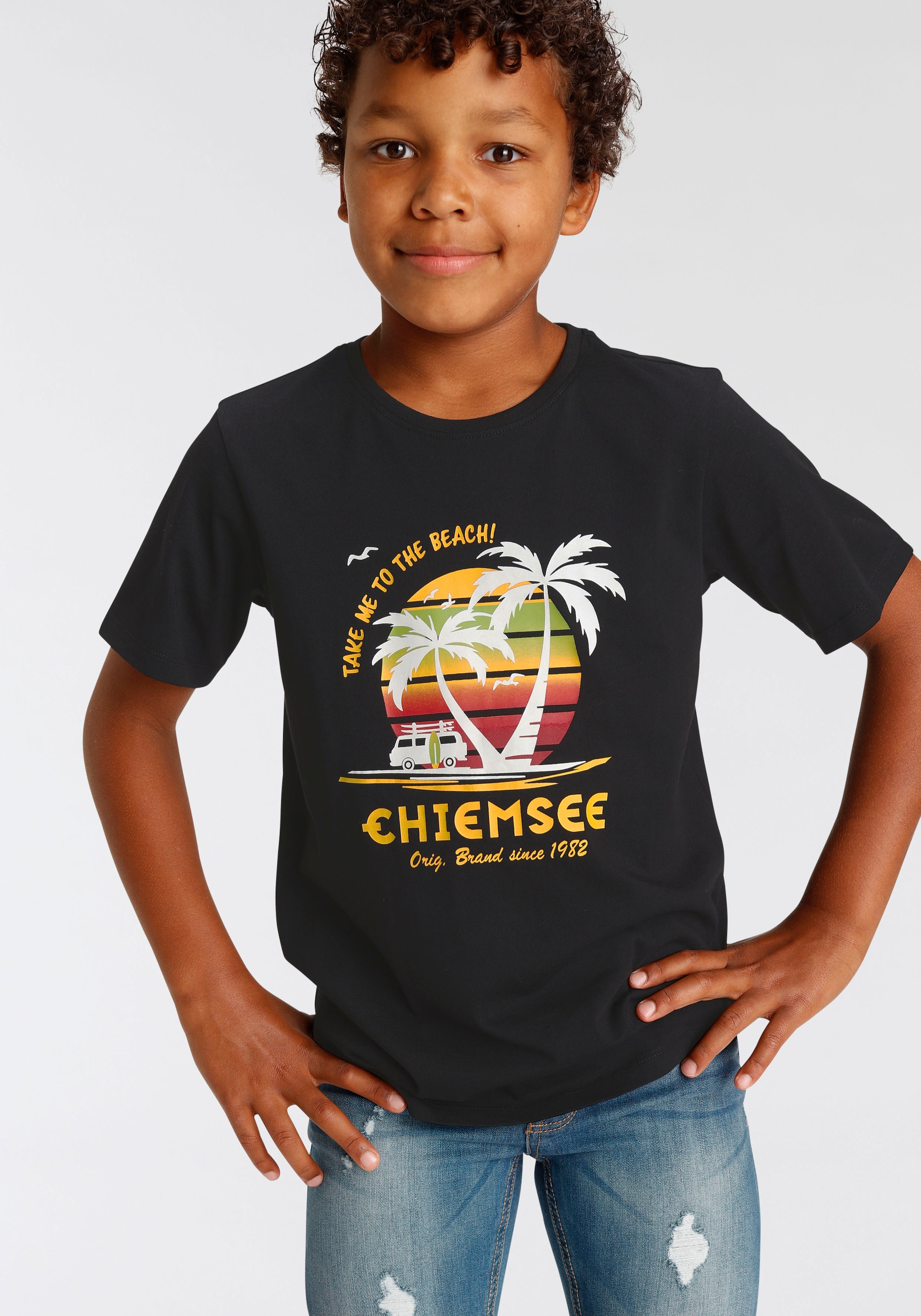 Chiemsee bei T-Shirt »Palmenprint«