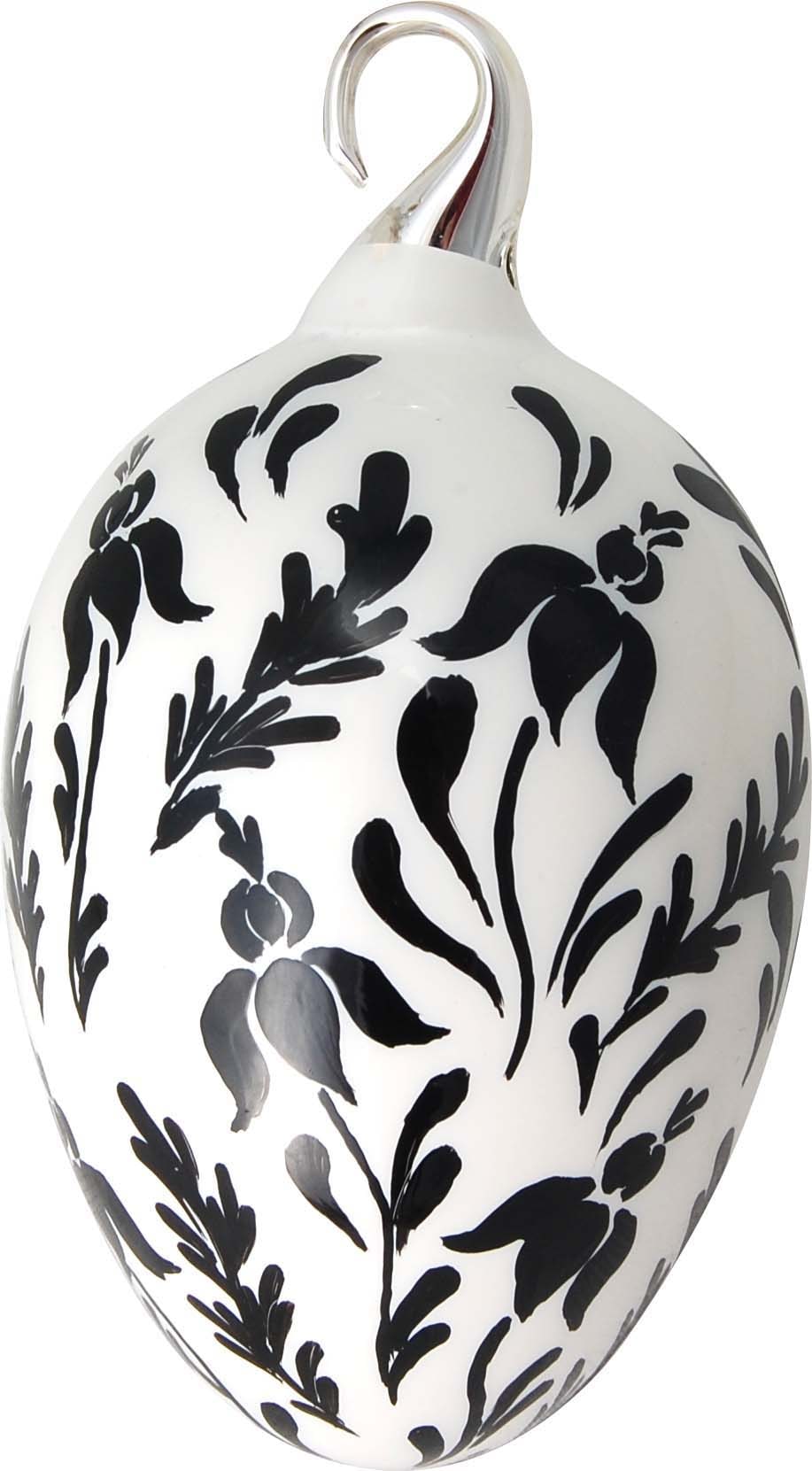 Krebs Glas Lauscha Osterei »Floral«