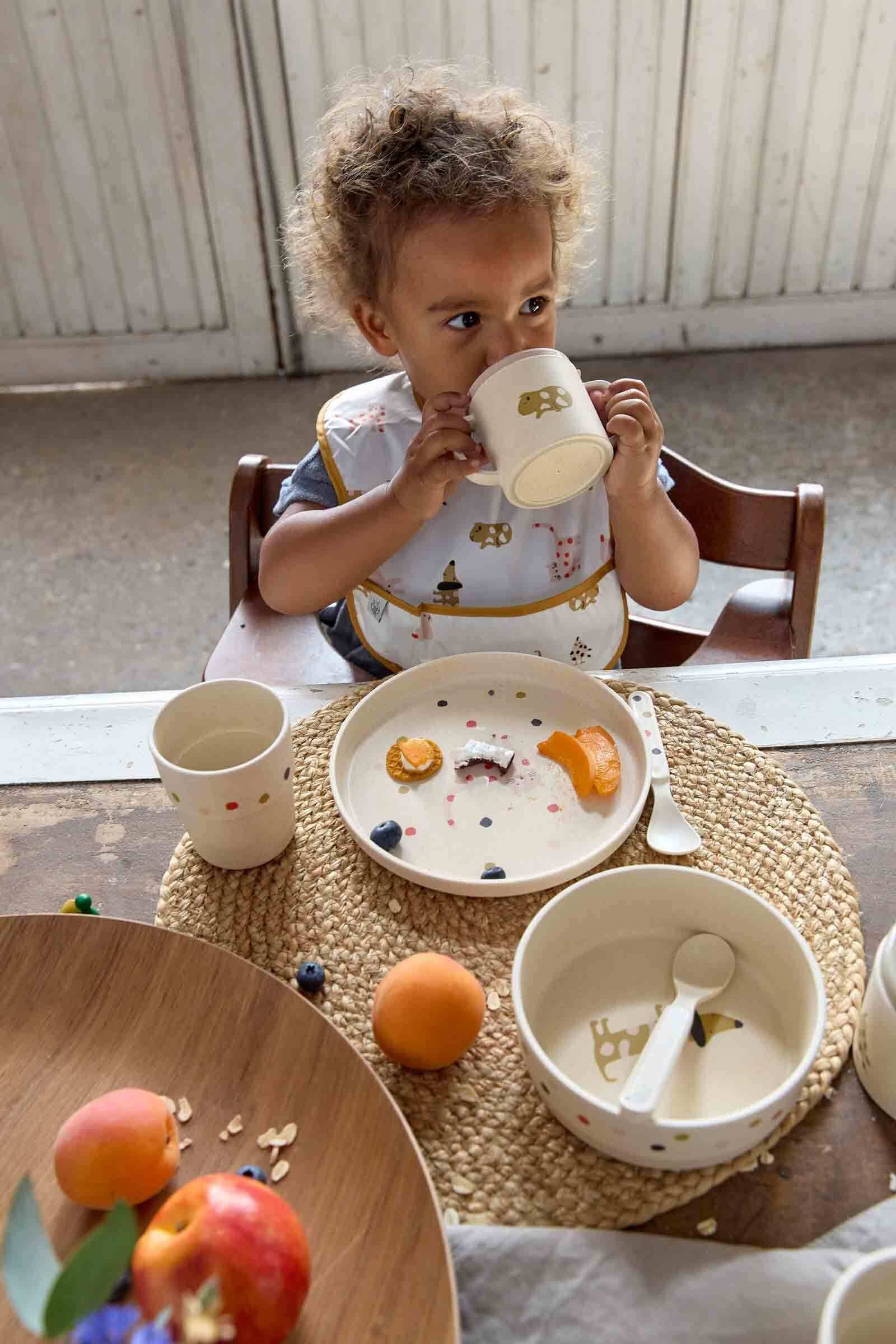 LÄSSIG Kindergeschirr-Set »Kinder-Geschirr-Set 4er Set«
