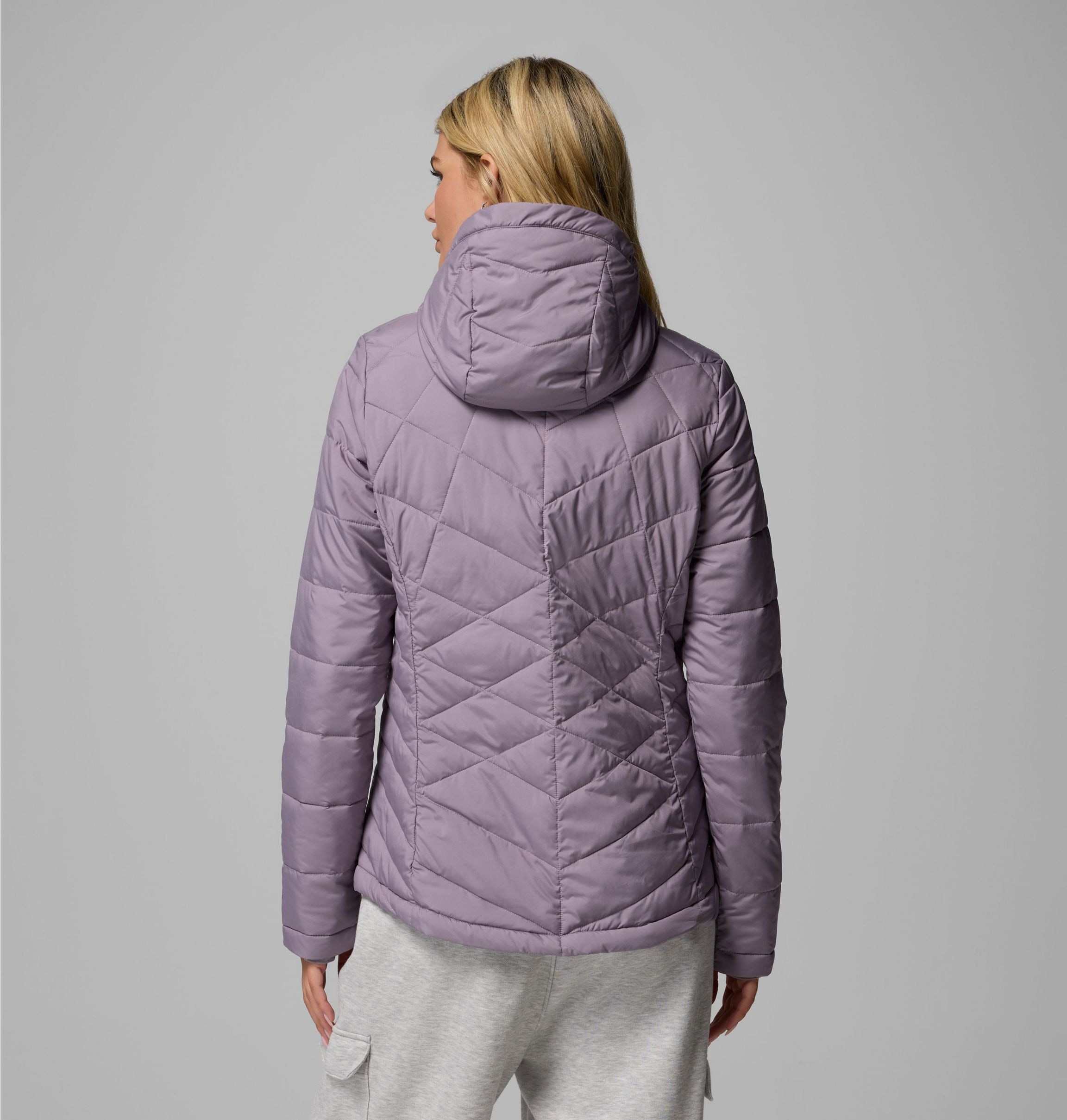 Columbia Steppjacke »HEAVENLY HOODED JACKET«, (1 St.), mit Kapuze