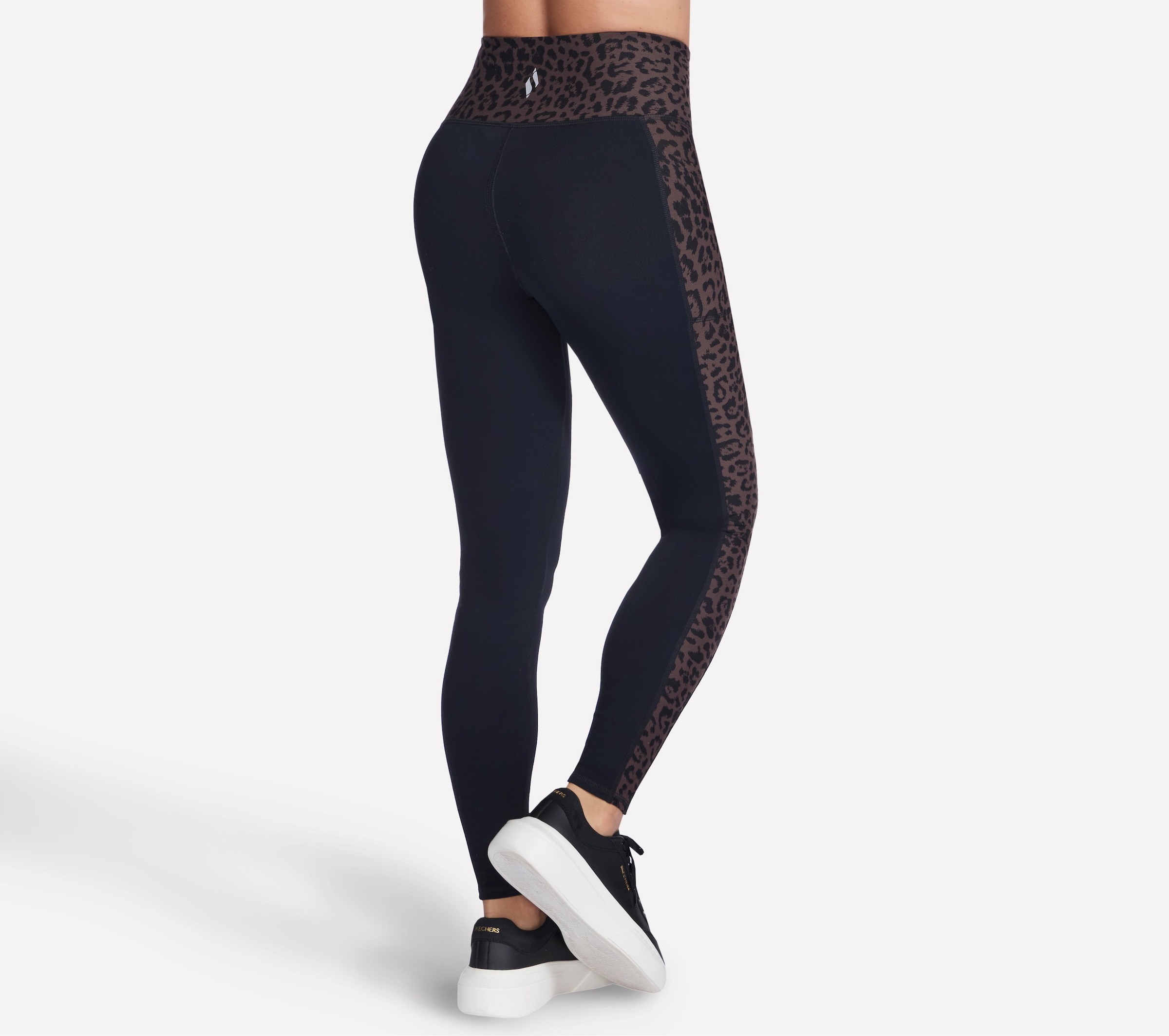Skechers Leggings »GOWALK FL HW CHEETAH LEGGING«  mit Cheetah-Print, Full-Length-Design, aus GO FLEX™-Material