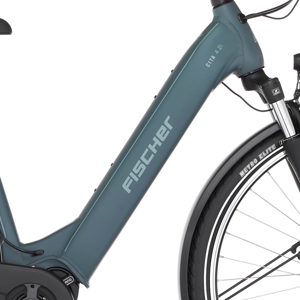 FISCHER Fahrrad E-Bike »CITA 4.2I 522«, 7 Gang, Shimano, Nexus, Mittelmotor 250 W